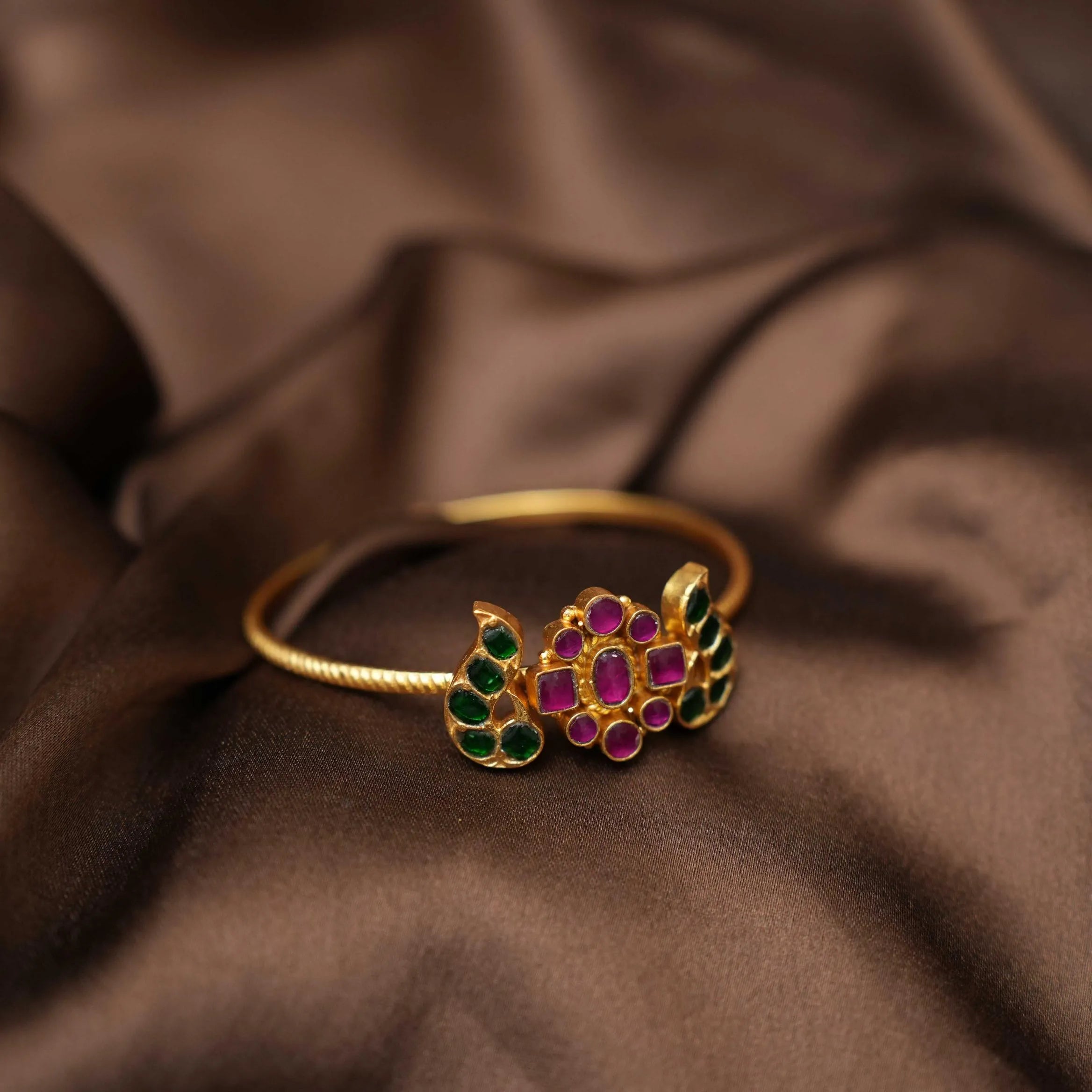 Sanvi Silver Kada Bangle