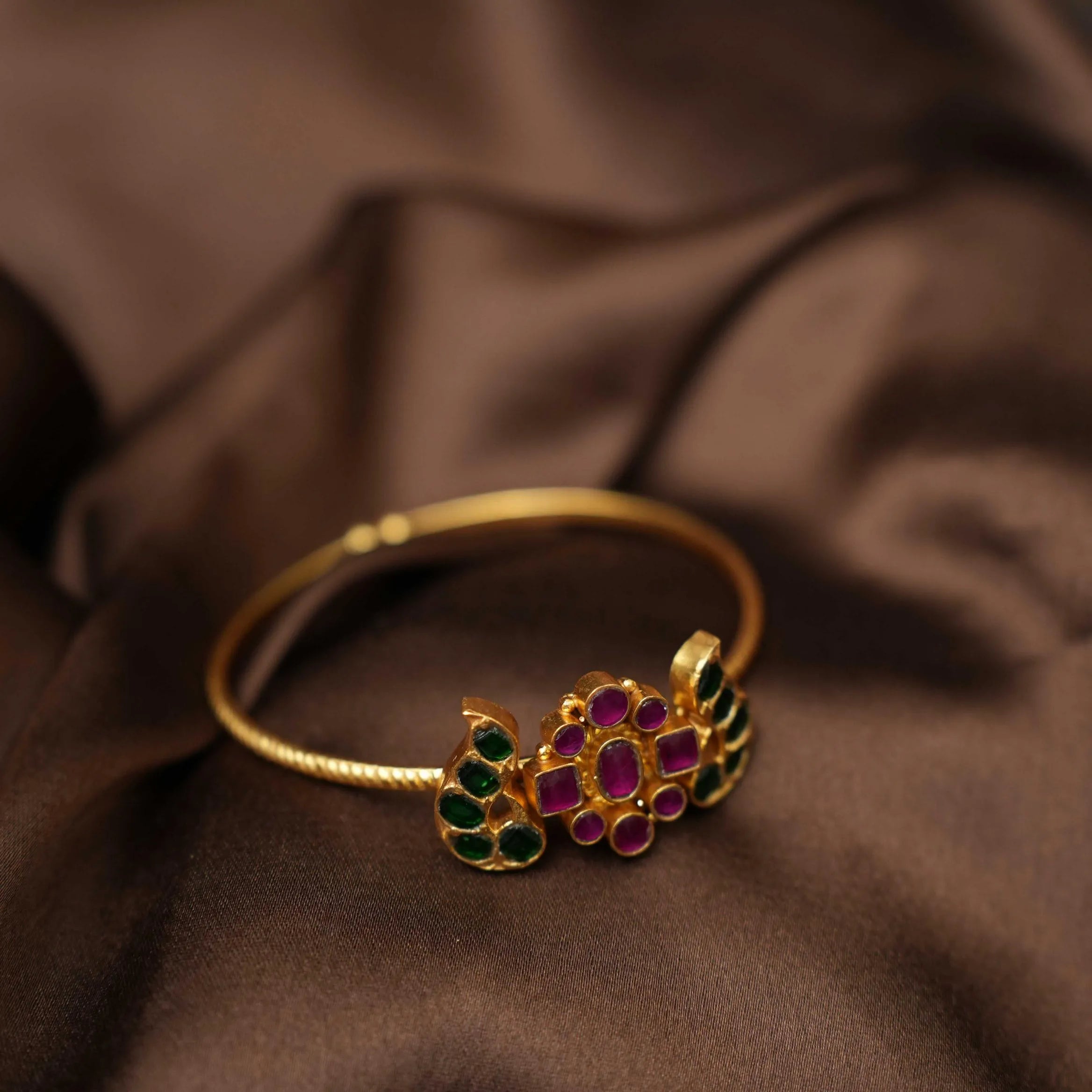 Sanvi Silver Kada Bangle