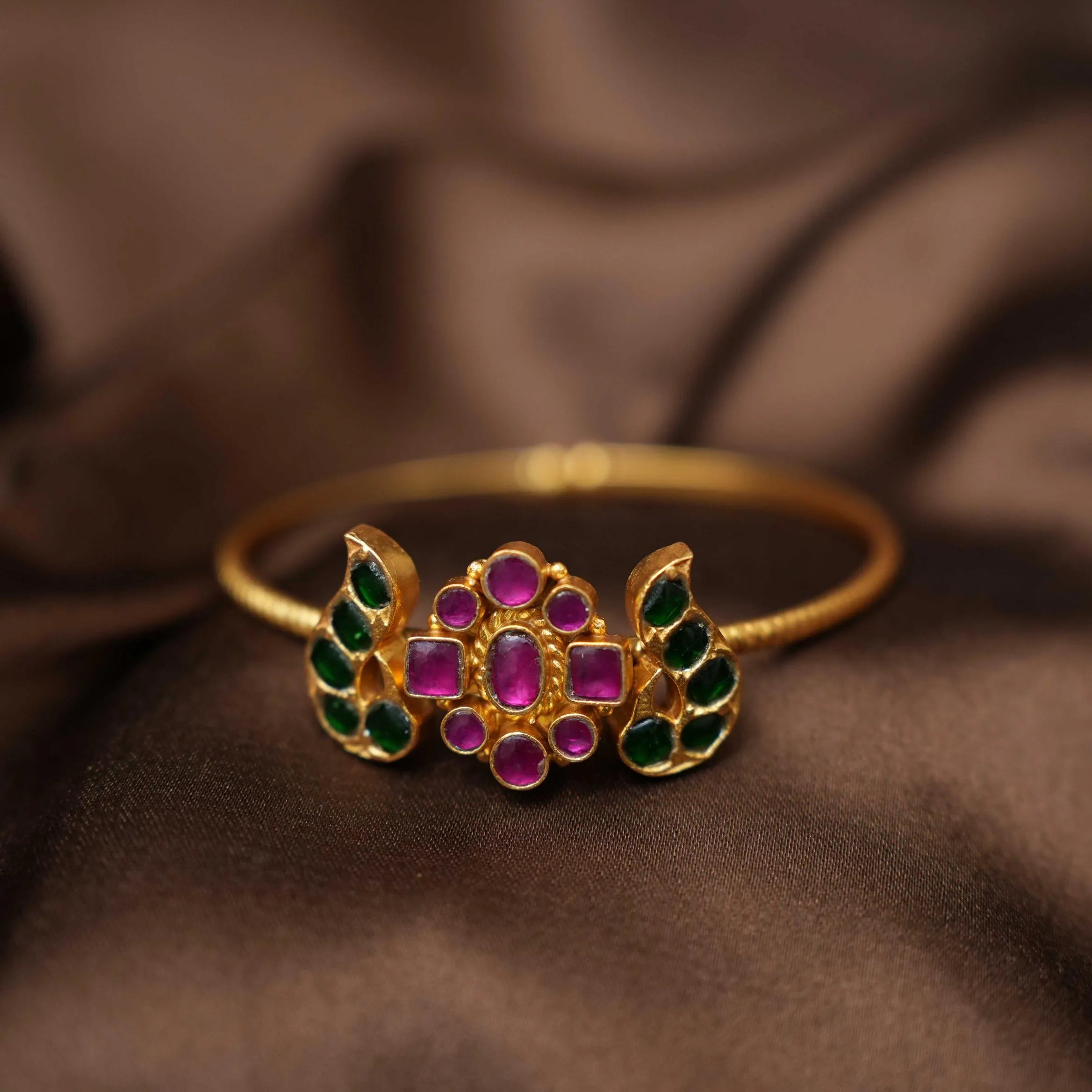 Sanvi Silver Kada Bangle