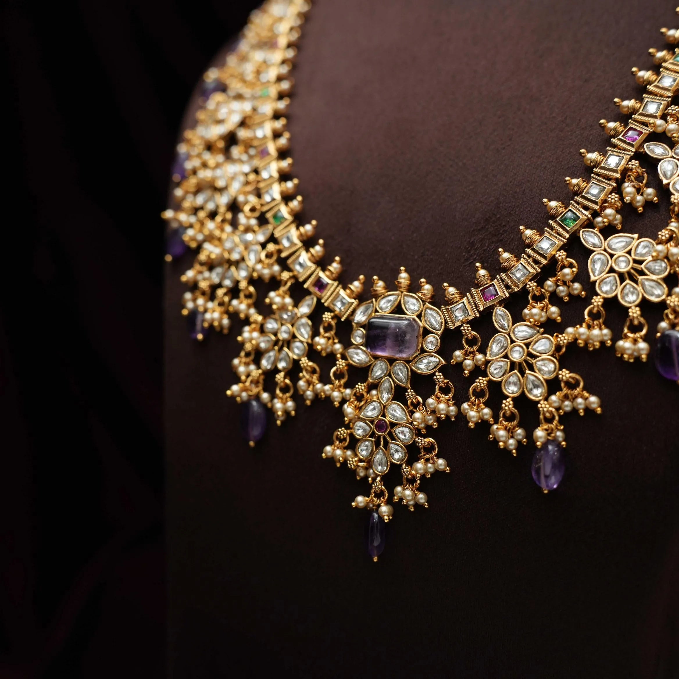 Sanya Antique Guttupusulu Necklace - Griva Long