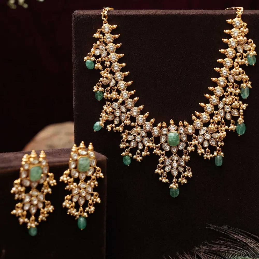 Sanya Antique Guttupusulu Necklace - Short