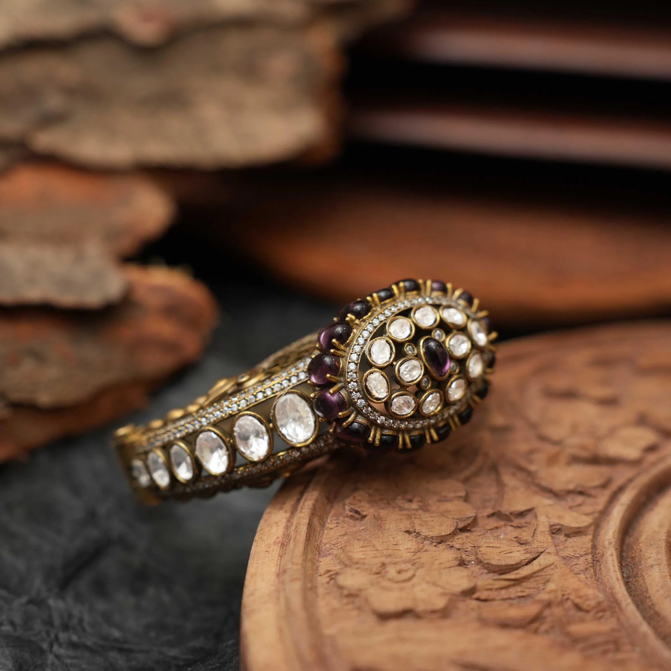 Saraj Victorian Polki Bracelet