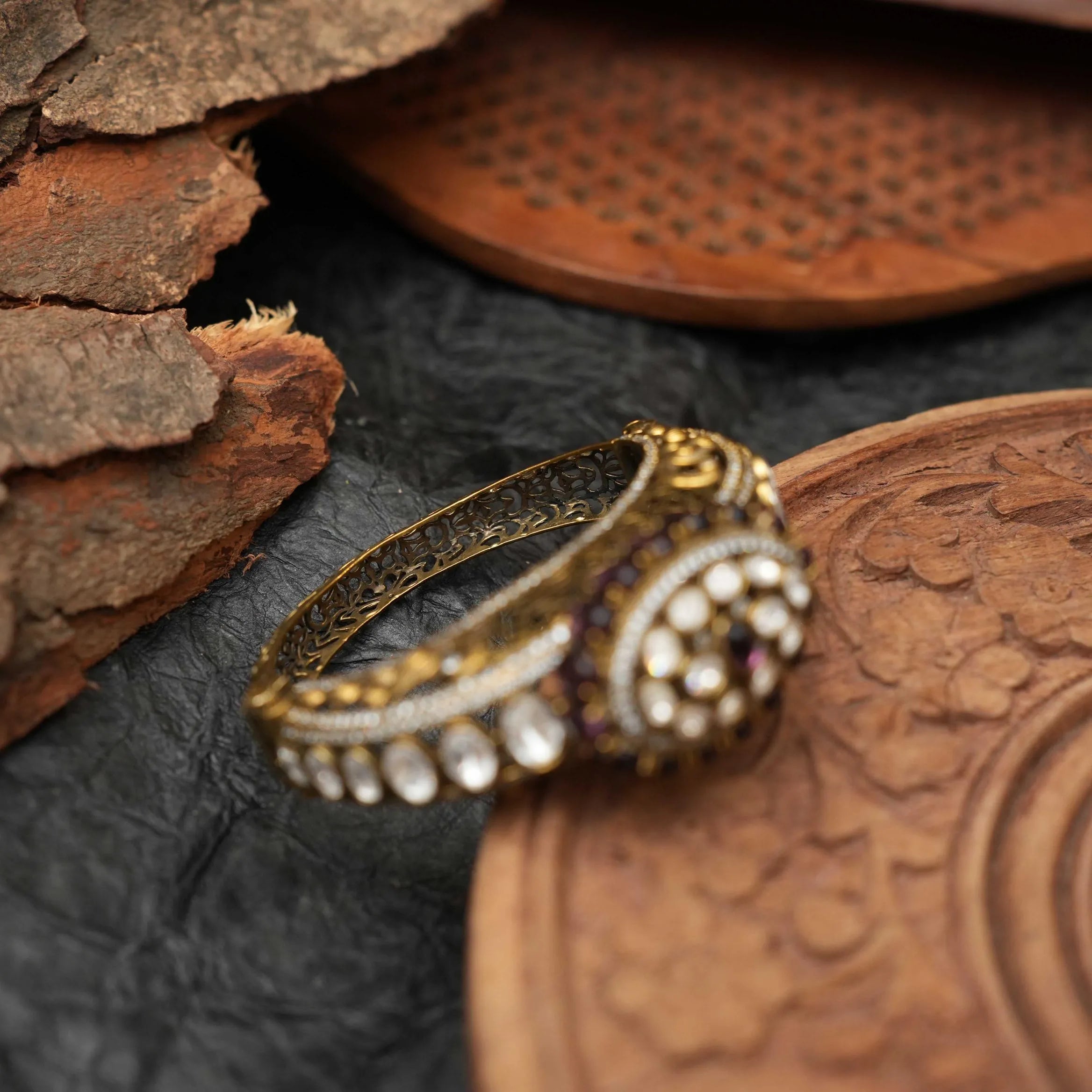 Saraj Victorian Polki Bracelet