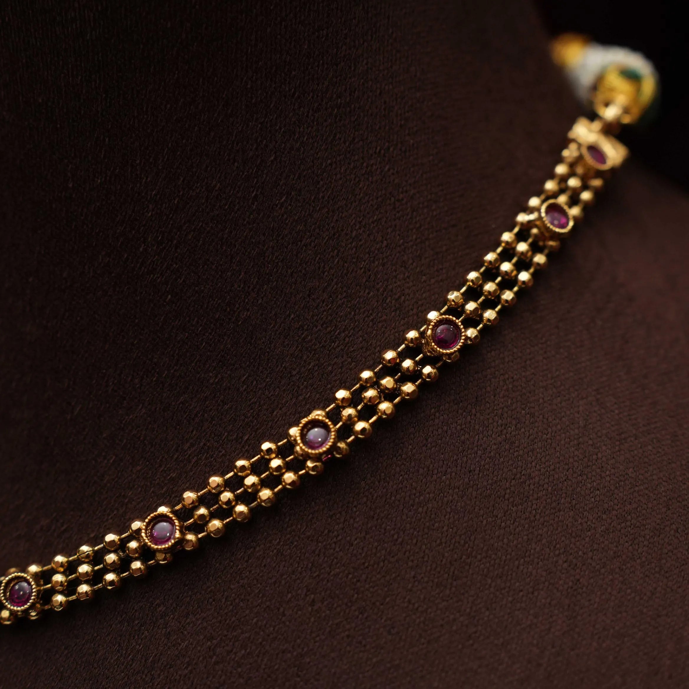 Sarika Antique Attigai Necklace