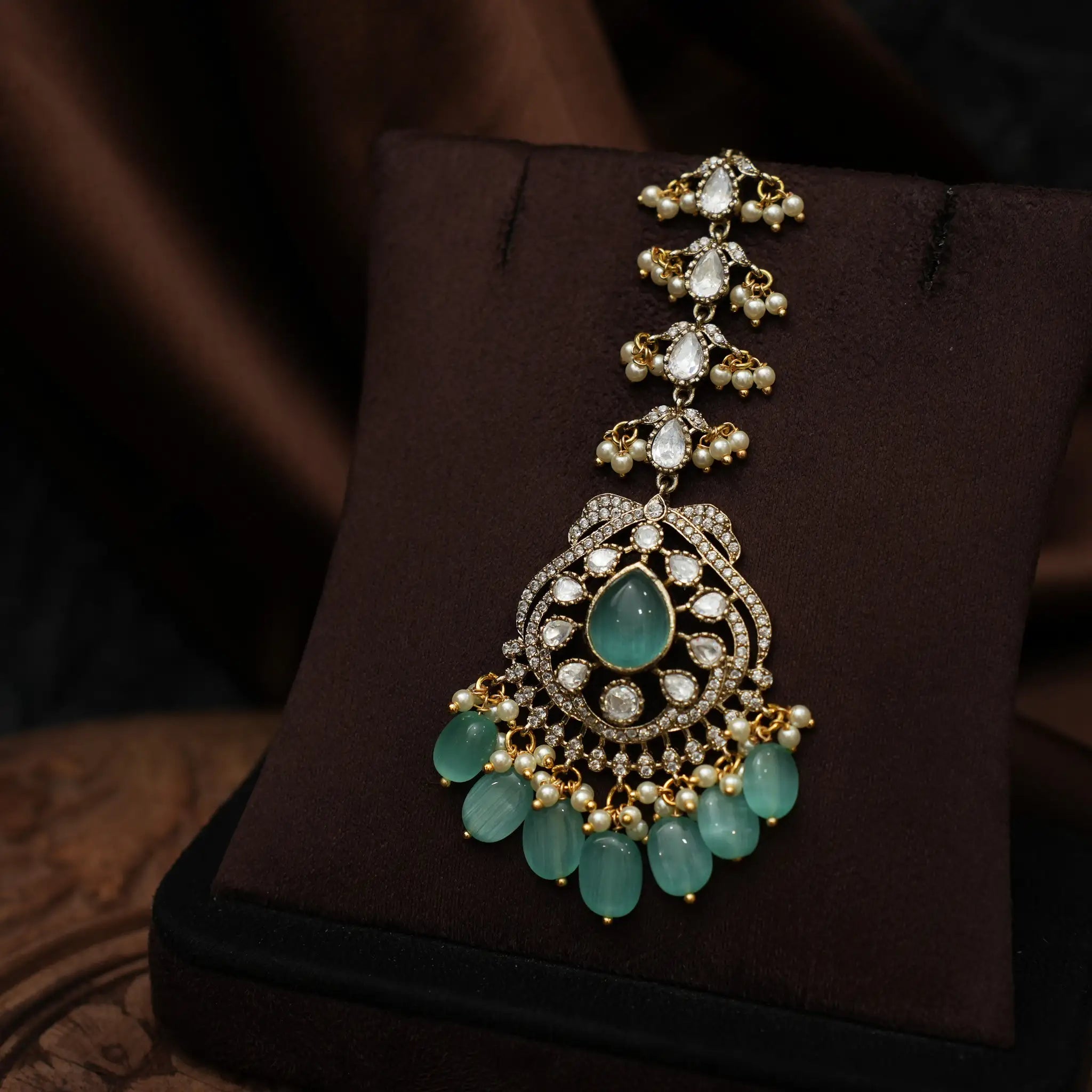 Sastika Victorian Tikka - Pastel Green