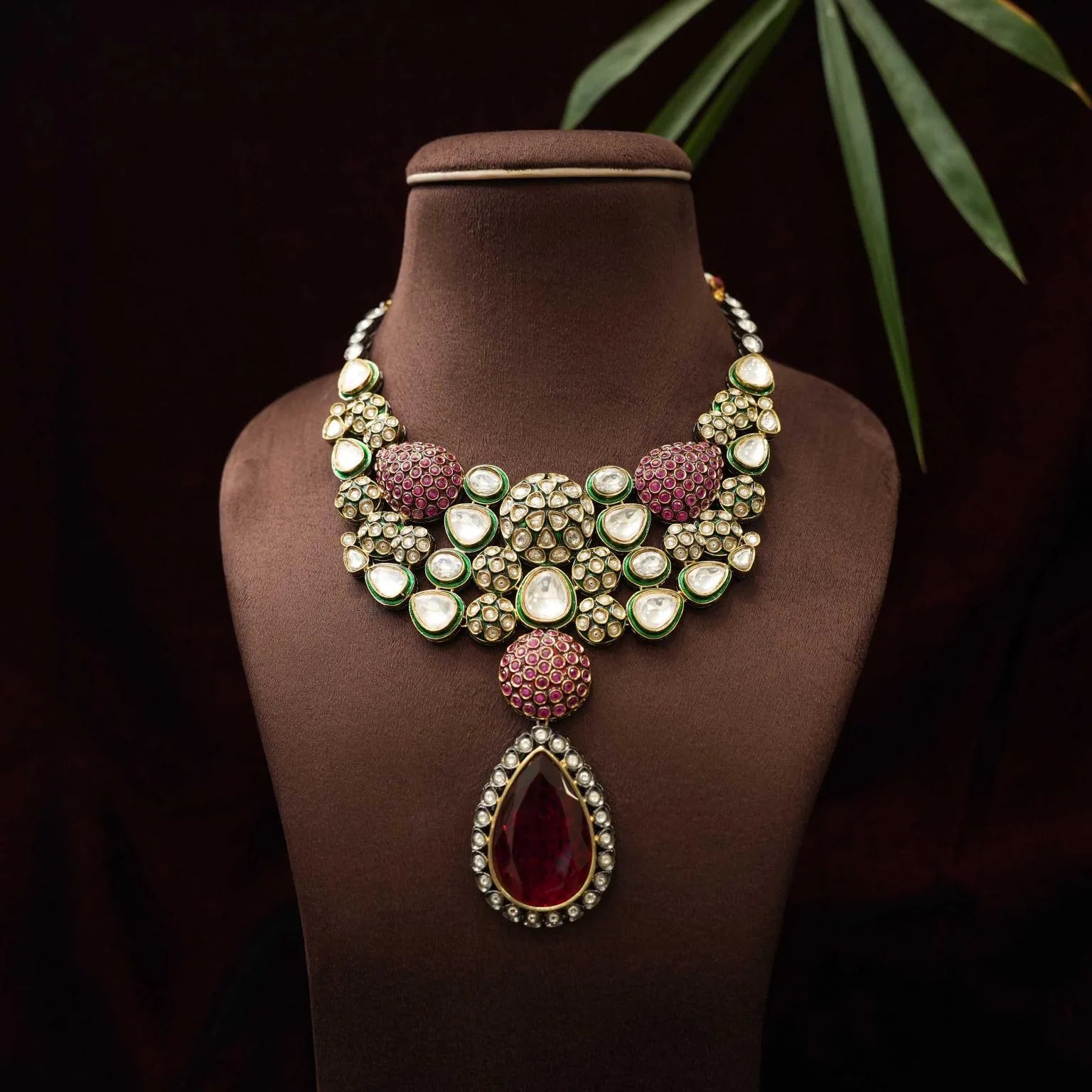 Saya Victorian Necklace - Rimli Boutique