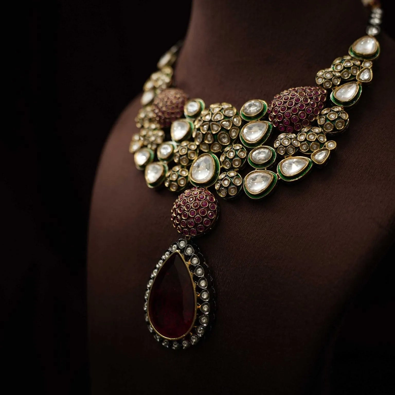 Saya Victorian Necklace - Rimli Boutique