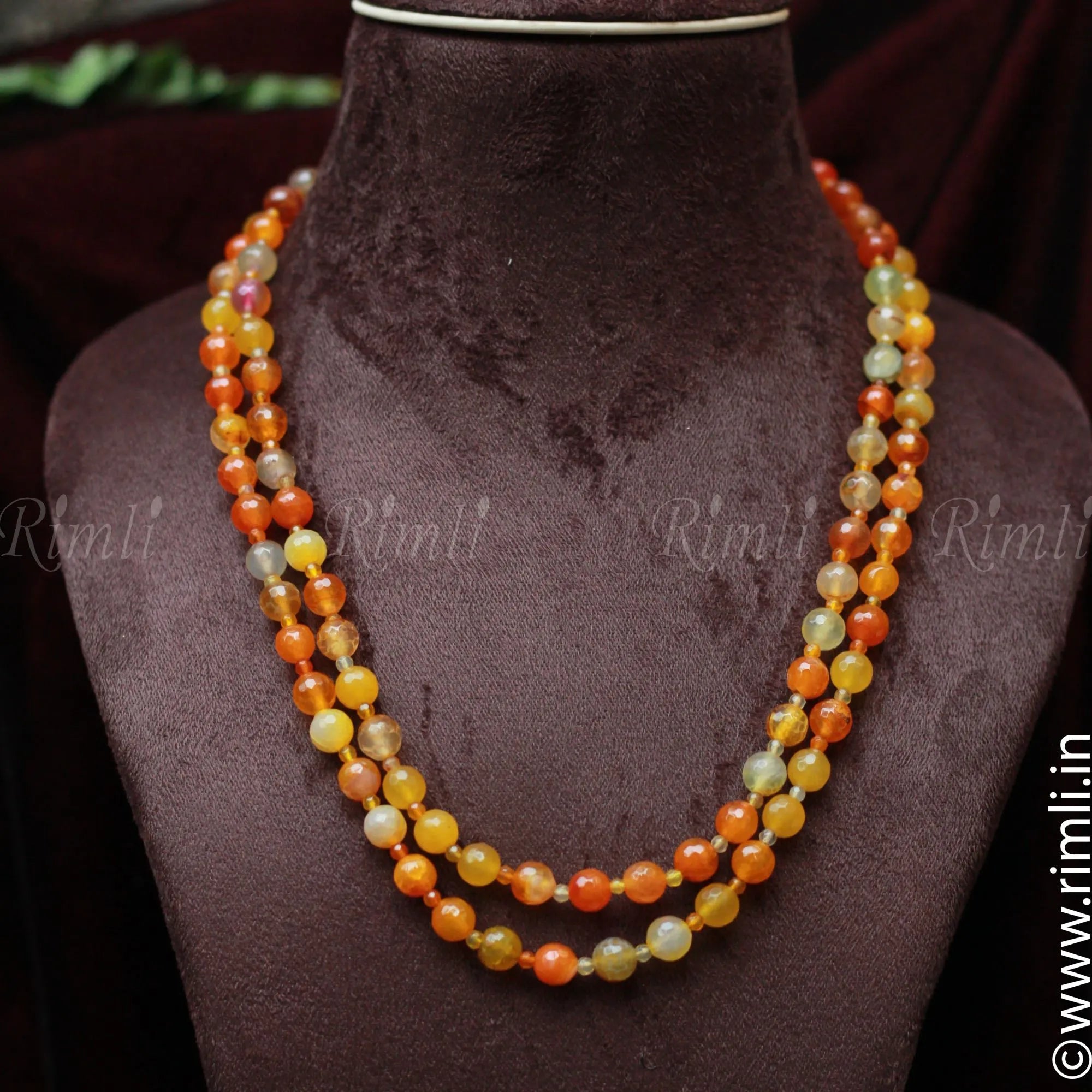 Sunset Orange Set - Rimli Boutique