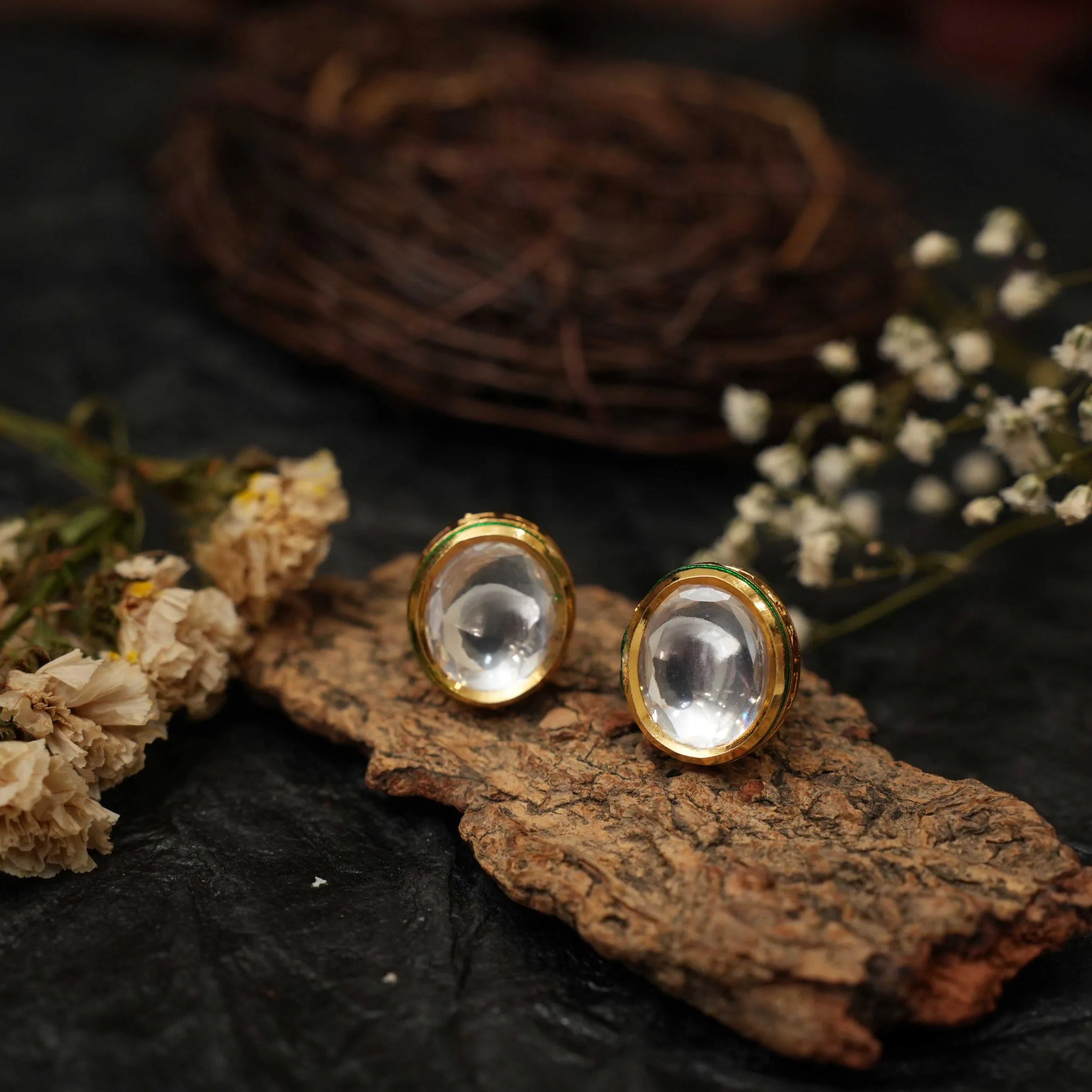 Shana Polki Ear Stud