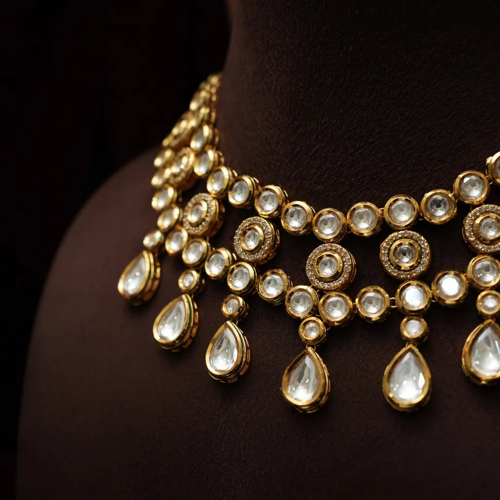 Sharada Polki Necklace