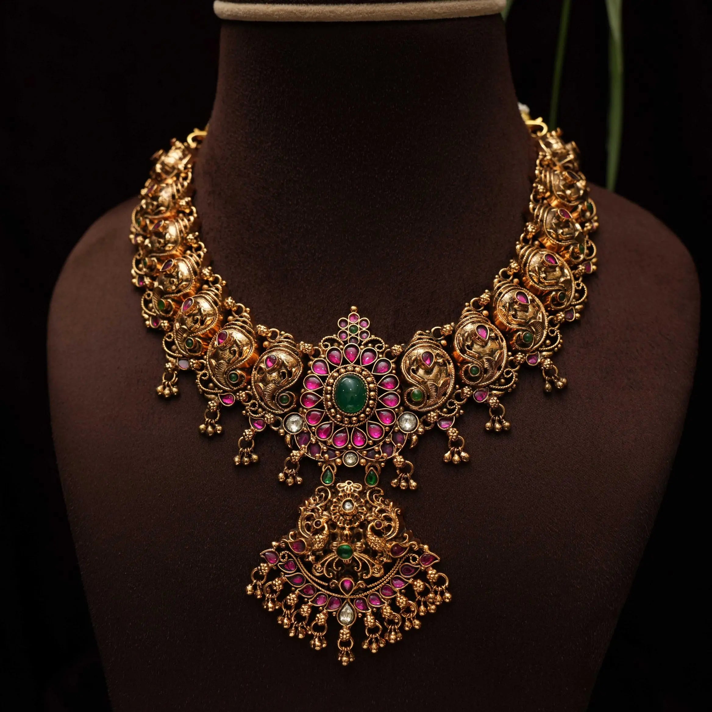 Sharmini Antique Nagas Necklace