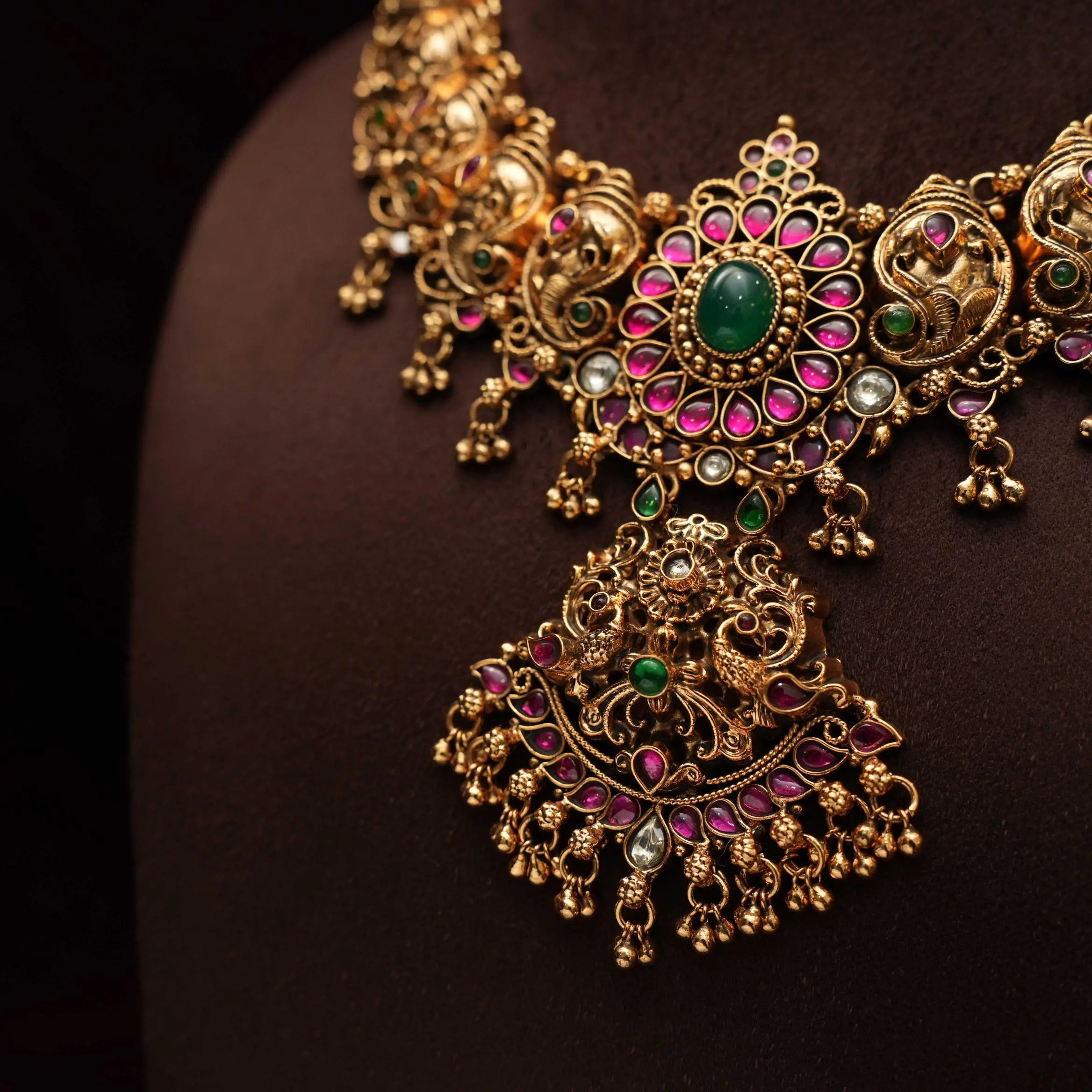 Sharmini Antique Nagas Necklace