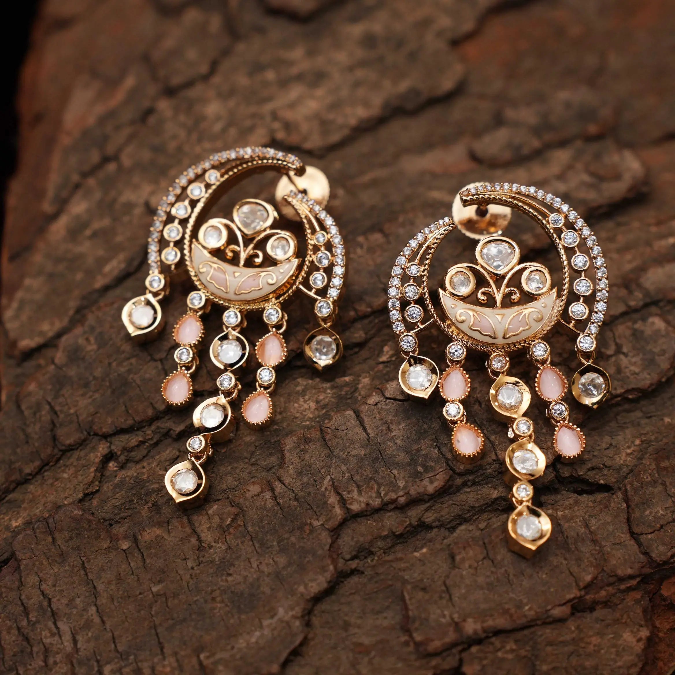 Sharon Polki Earrings