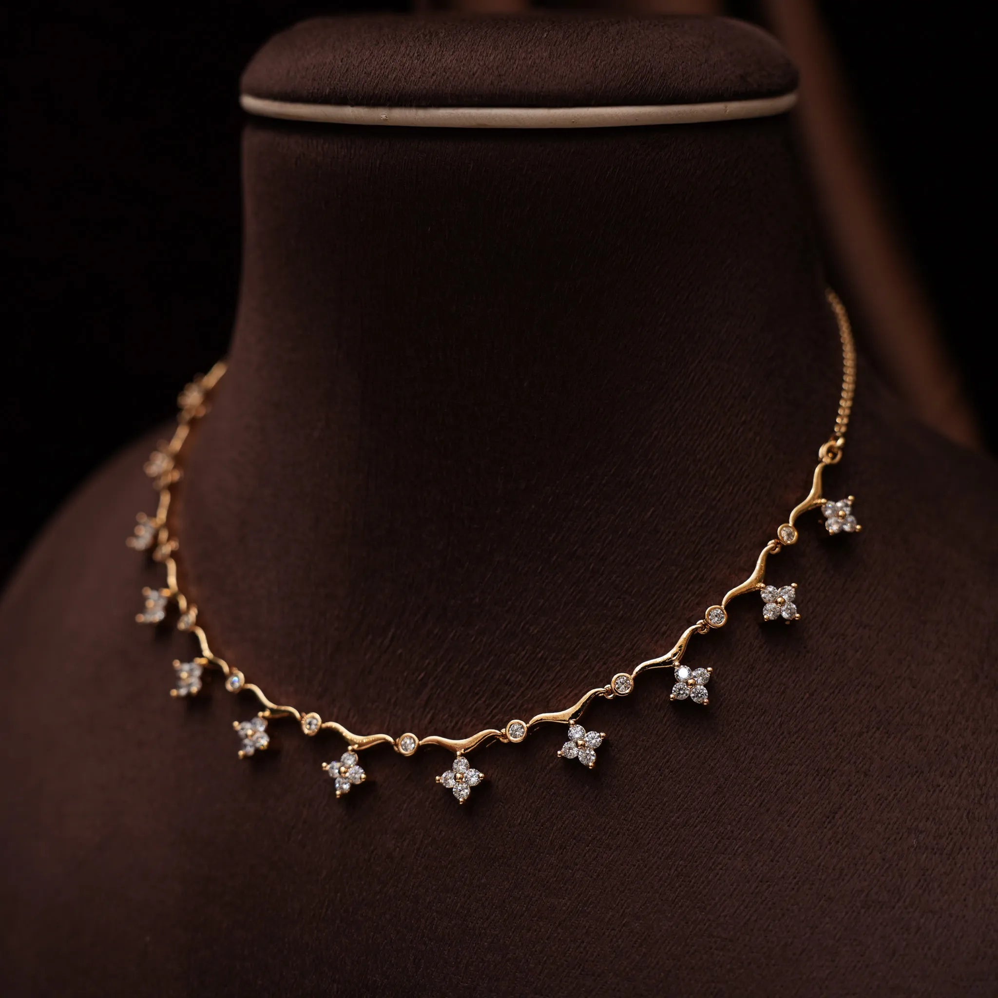 Sharvani Zircon Necklace