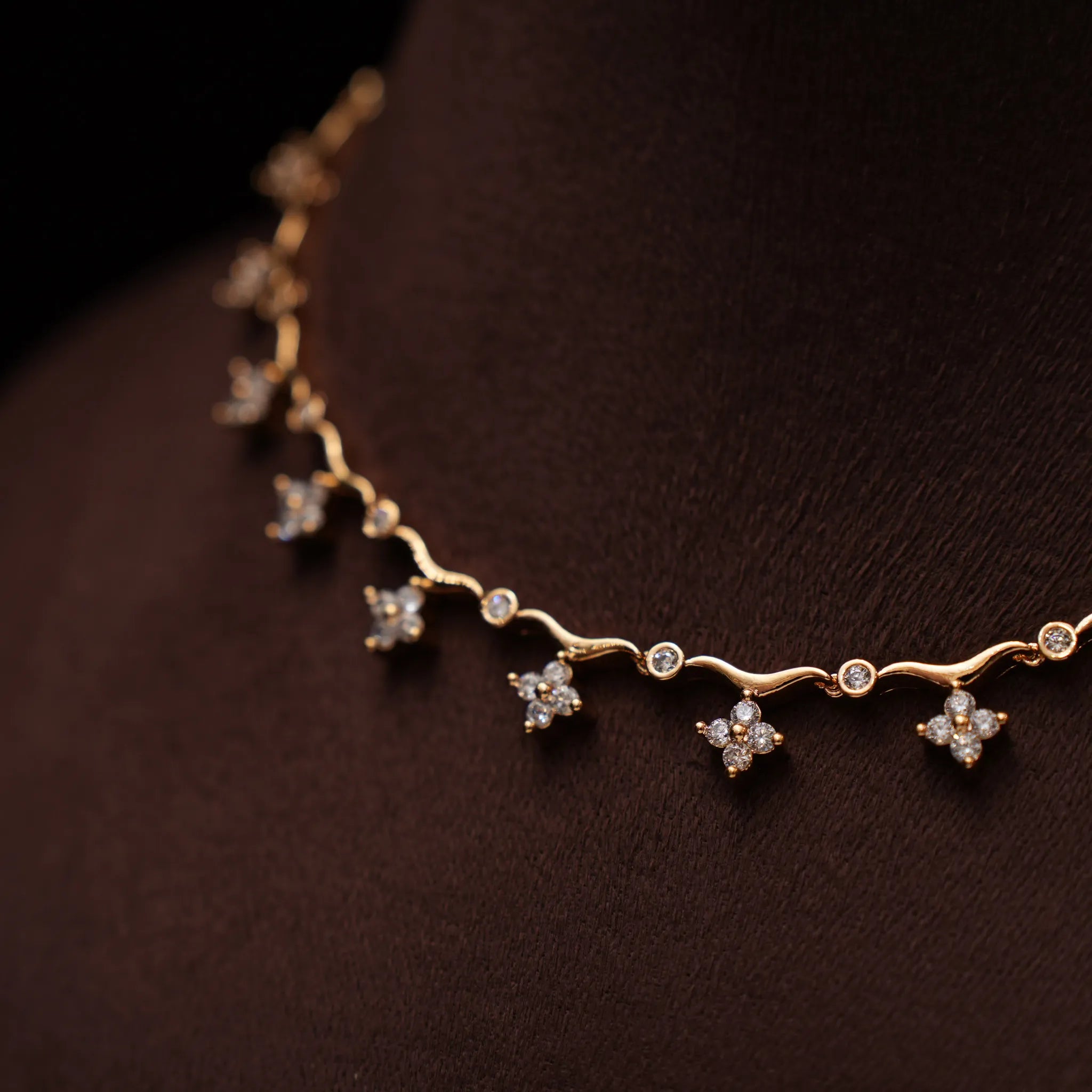 Sharvani Zircon Necklace