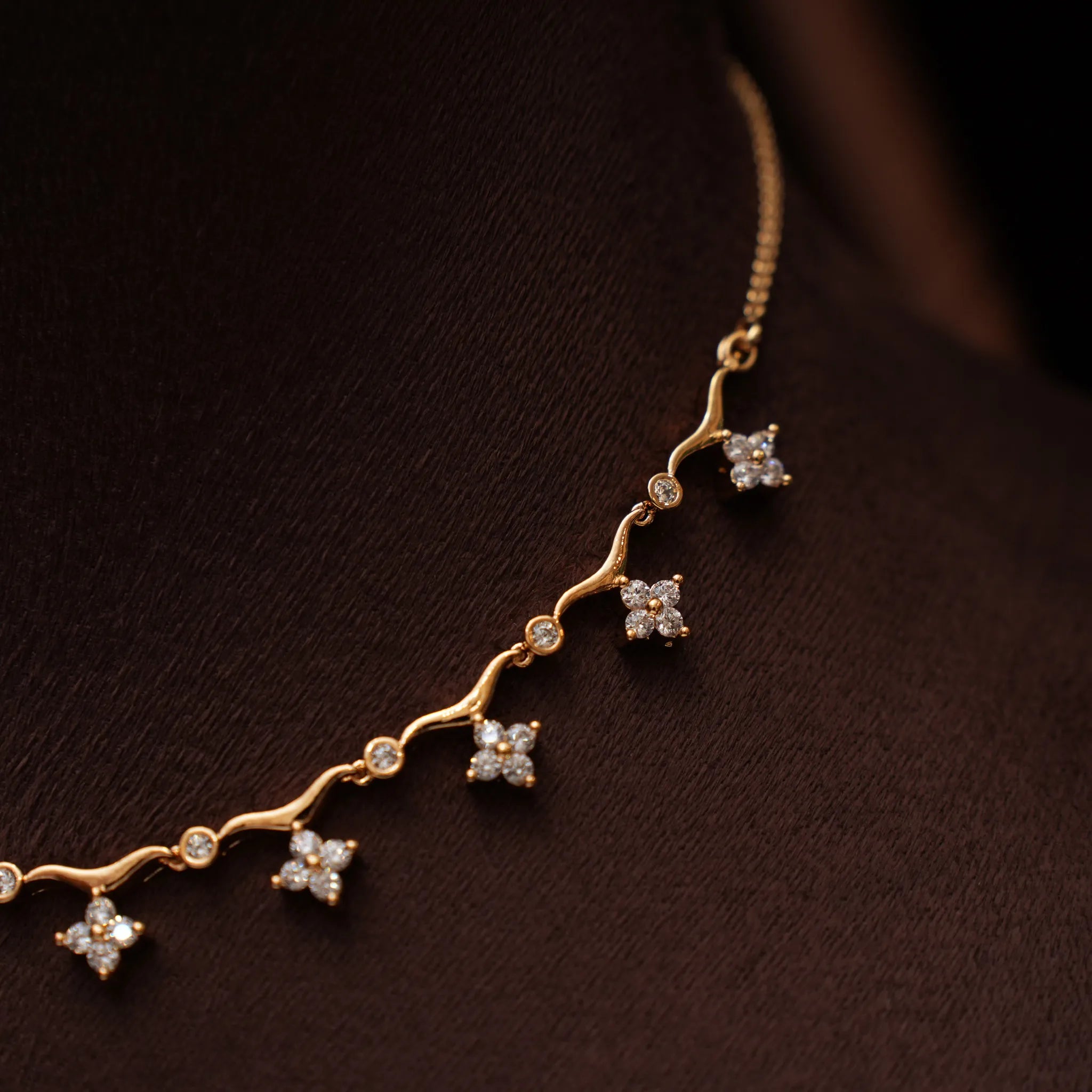 Sharvani Zircon Necklace