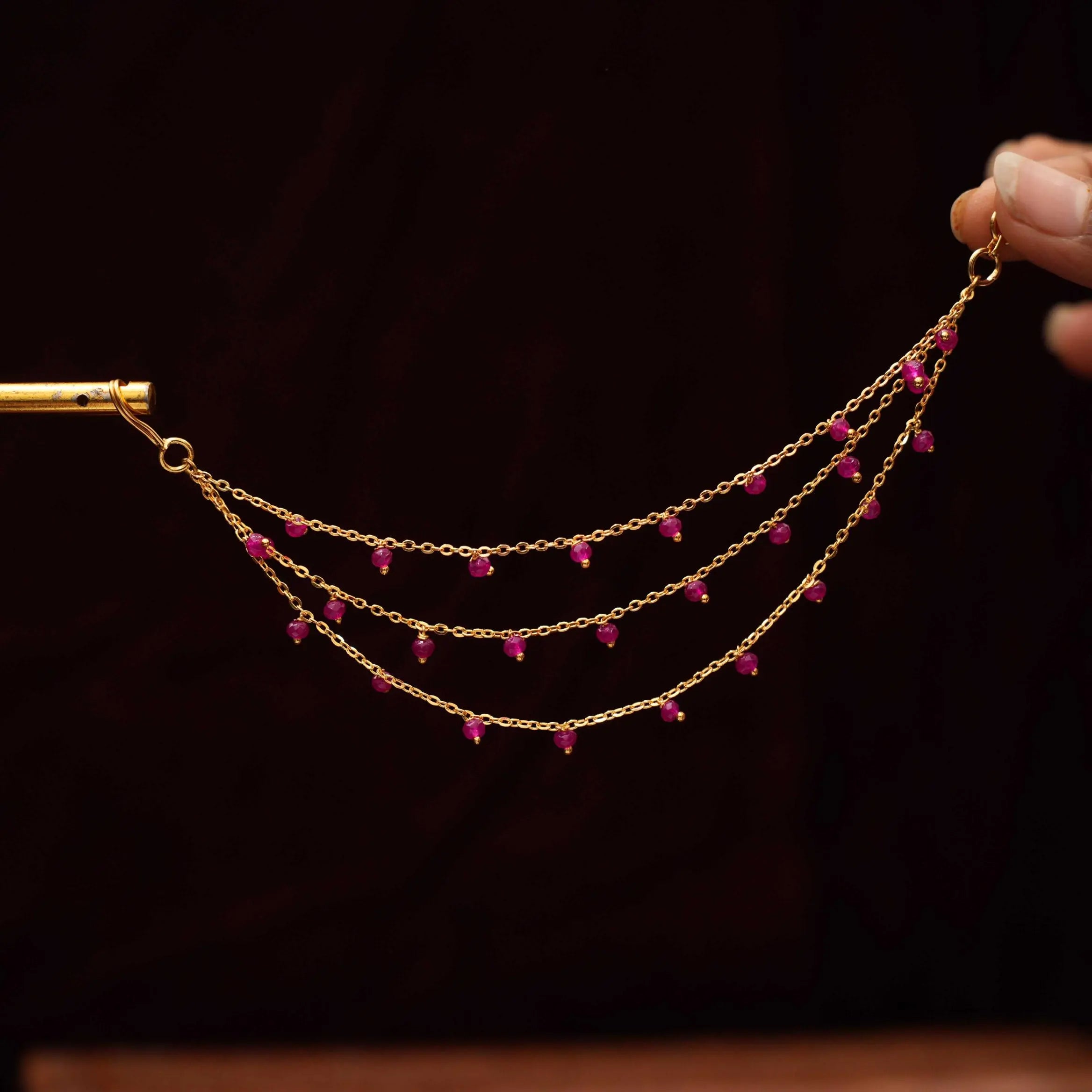 Shreya Antique Ear Chain