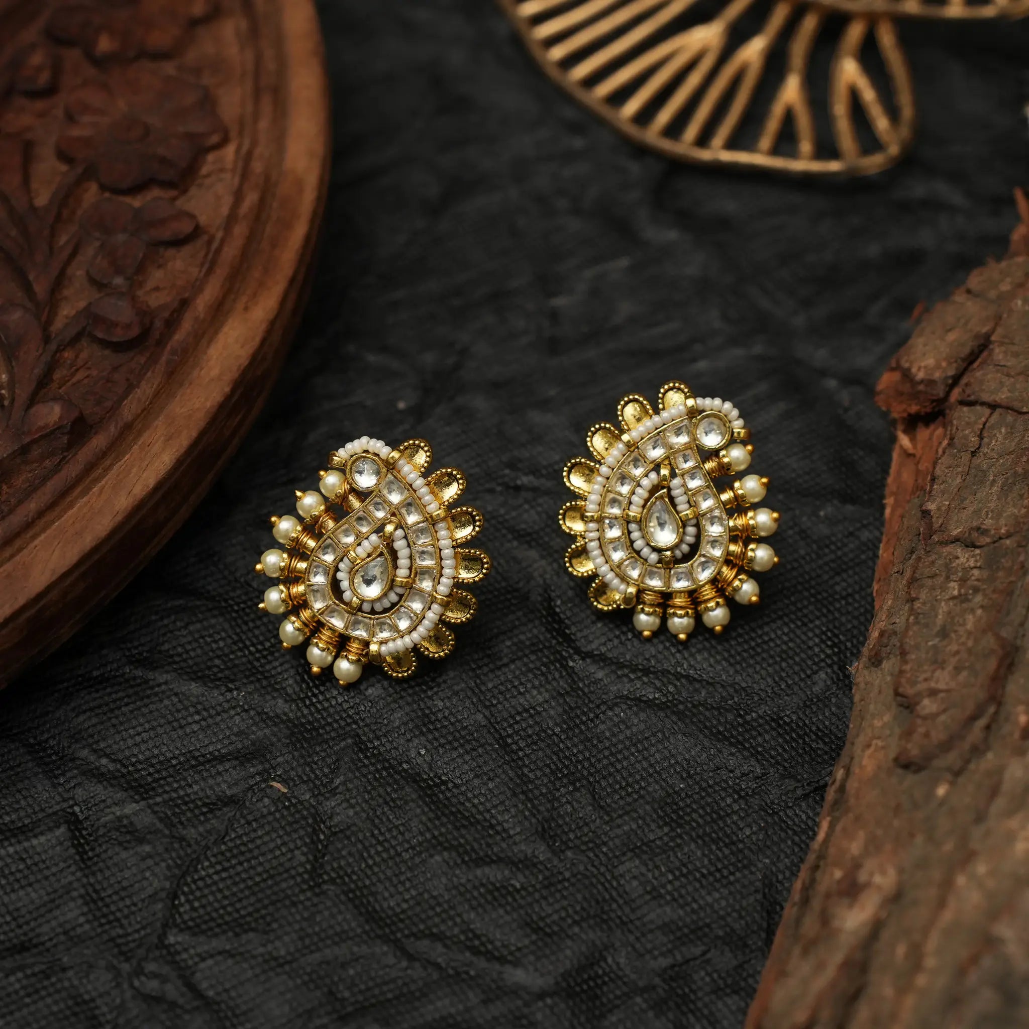 Shruti Polki Ear Stud
