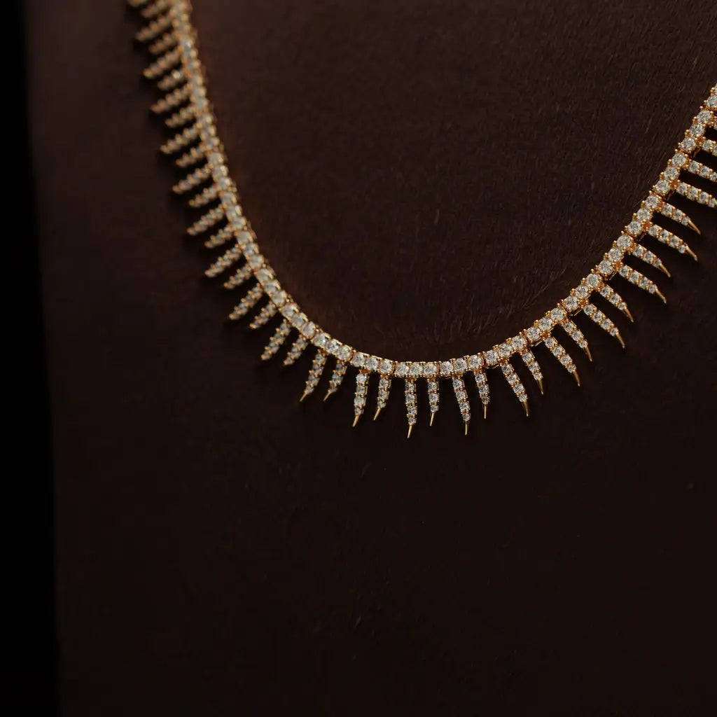 Shyama Zircon Necklace