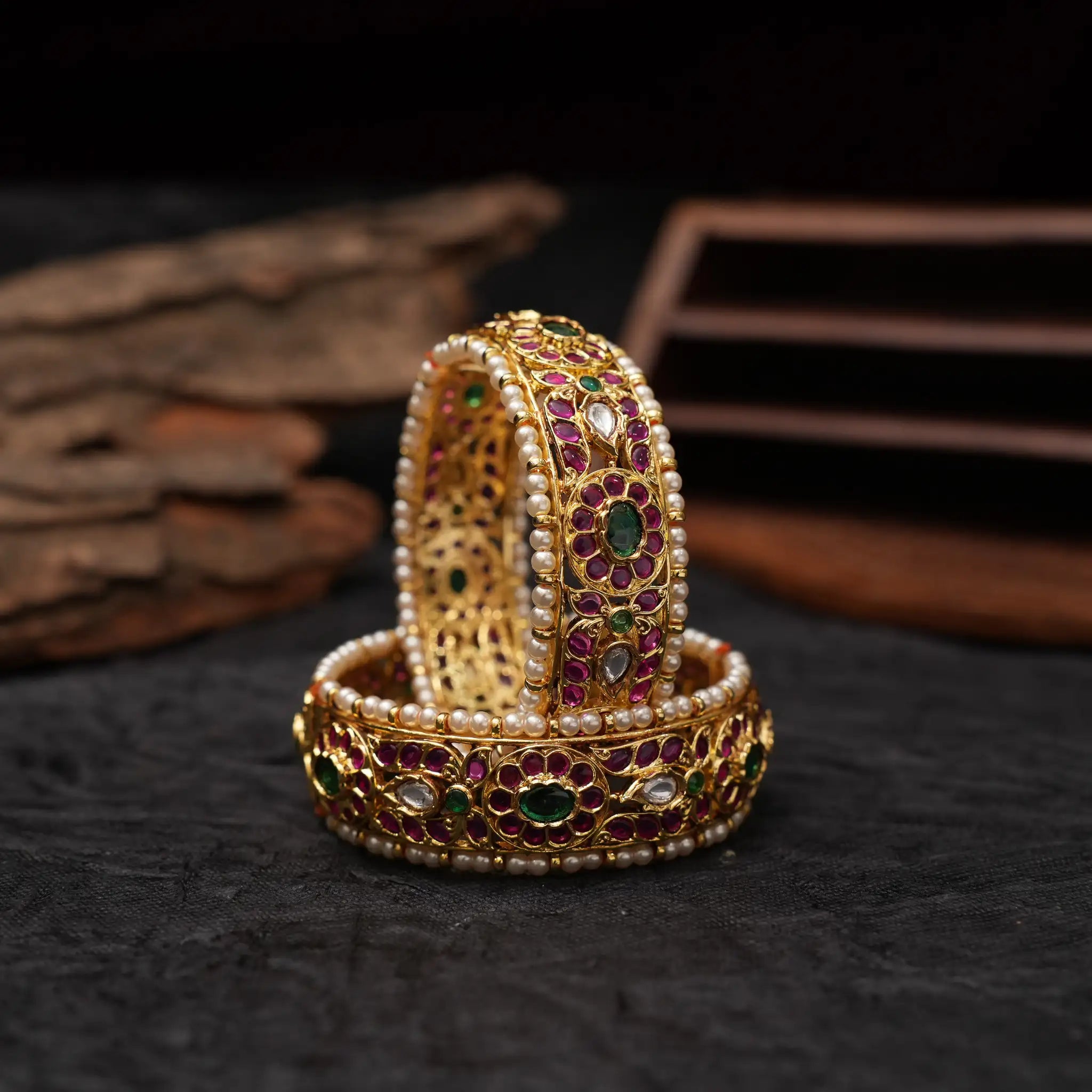 Sidhya Polki Bangles