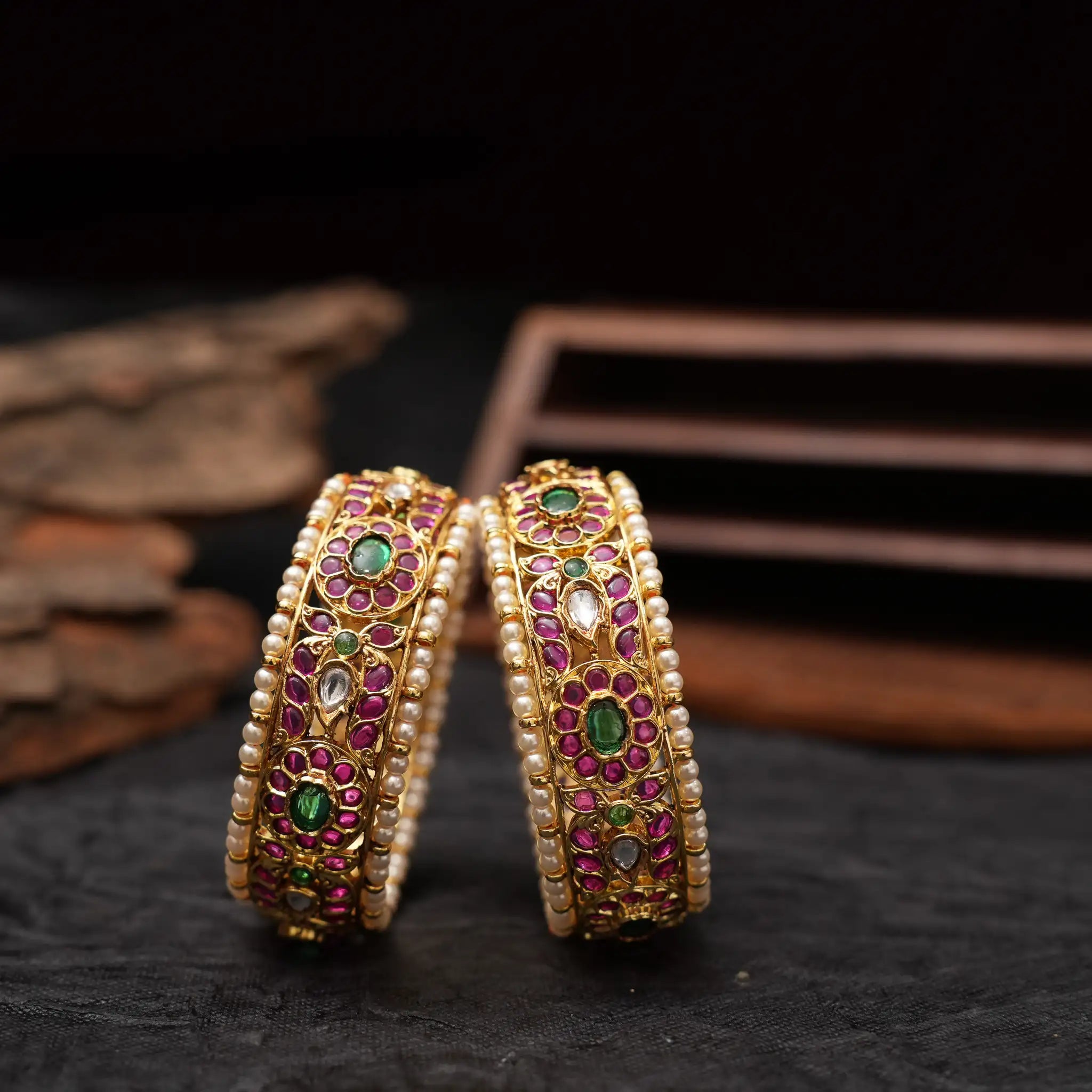 Sidhya Polki Bangles