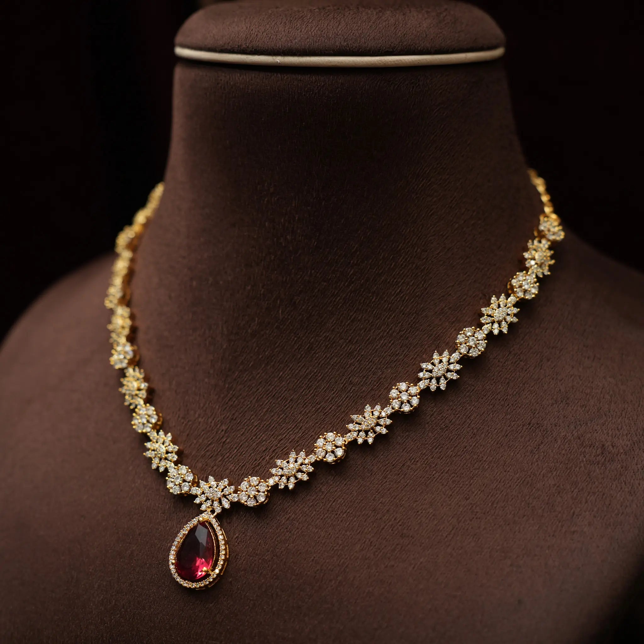 Sienna Zircon Necklace