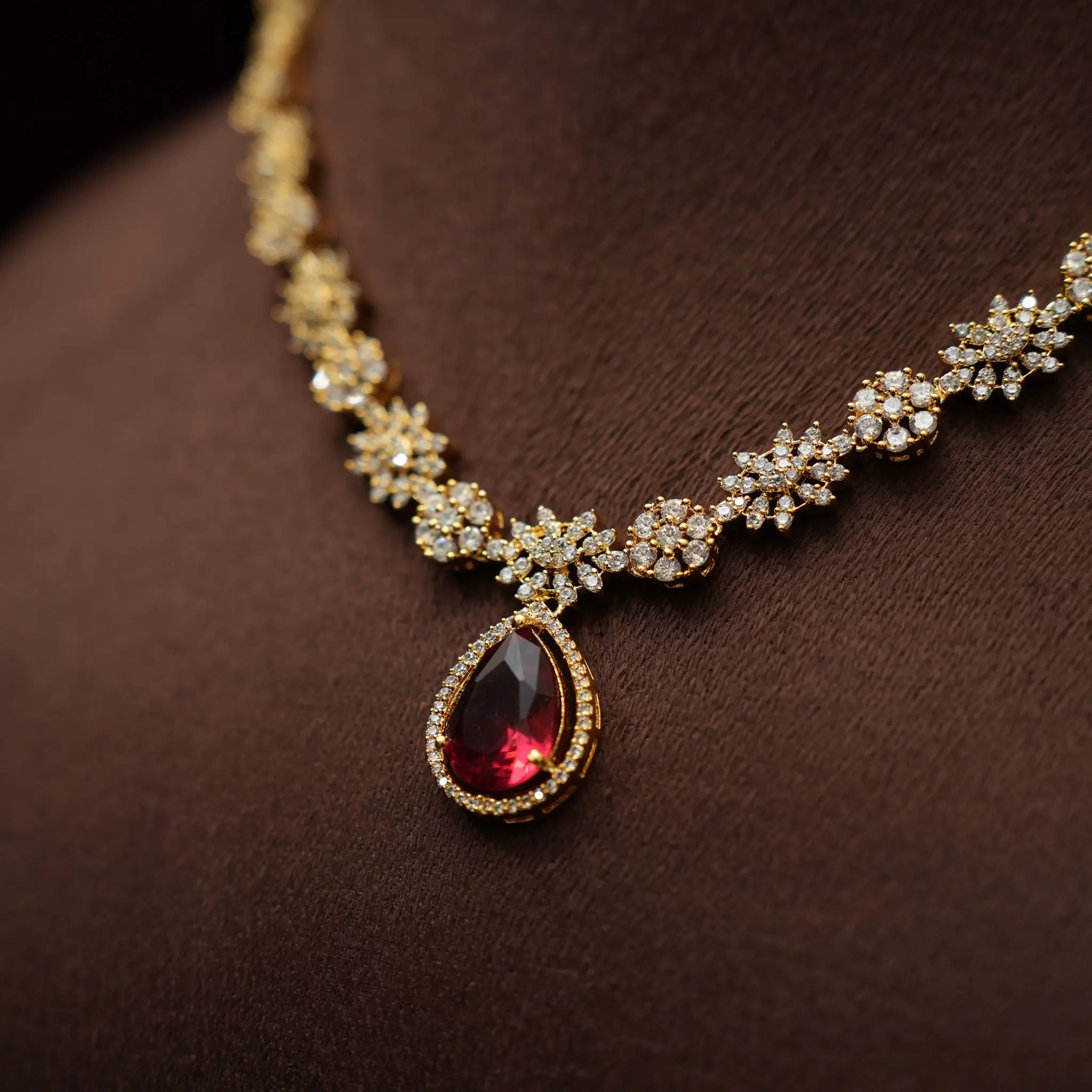 Sienna Zircon Necklace