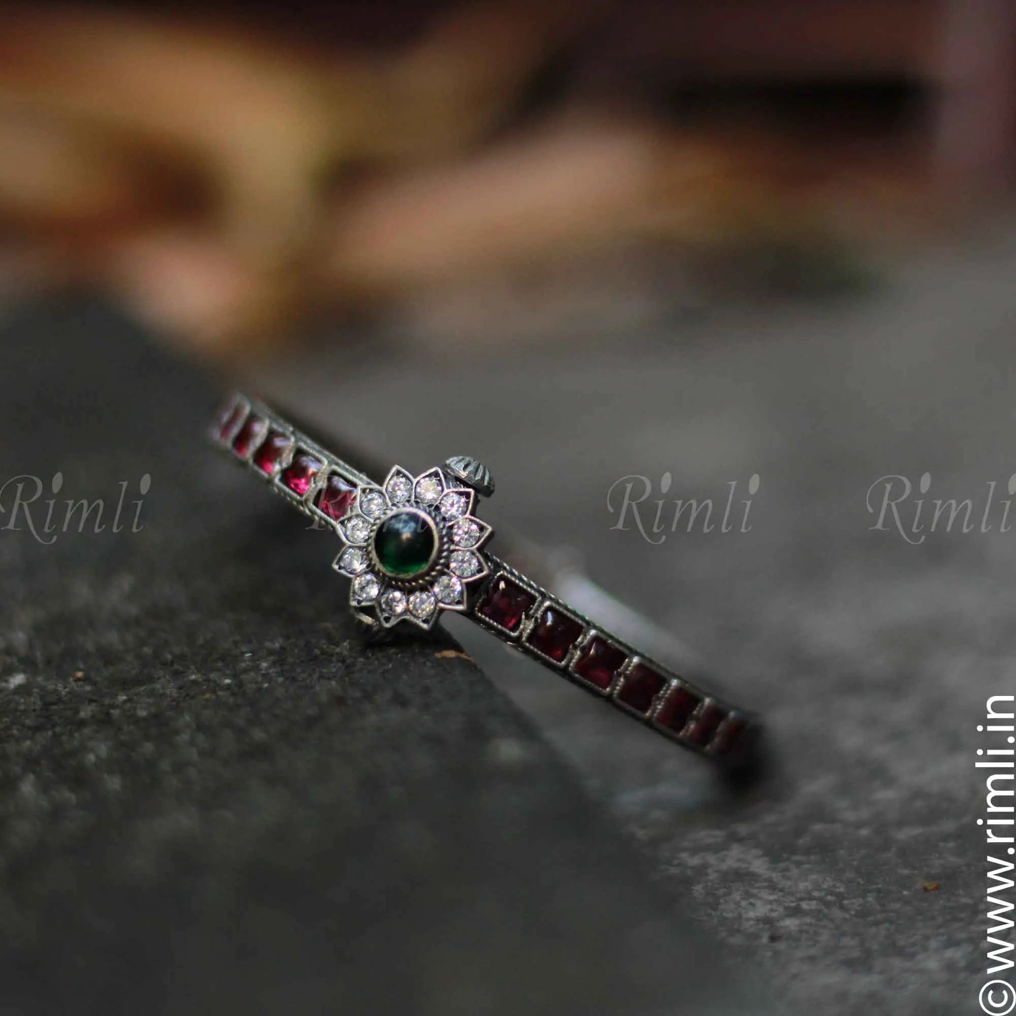 Silver Kada Bangle - Rimli Boutique