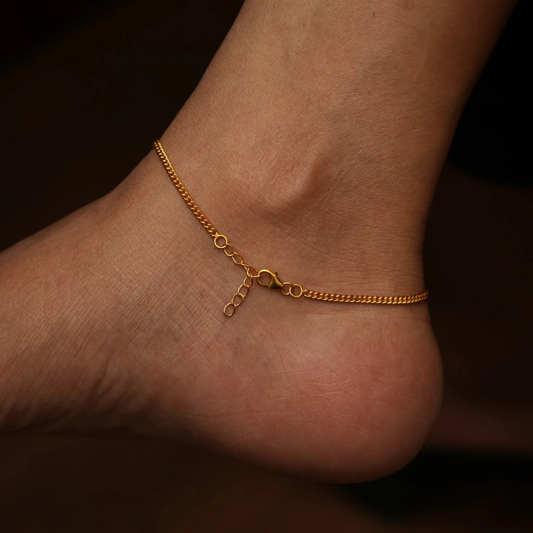 Nartana Silver Anklets