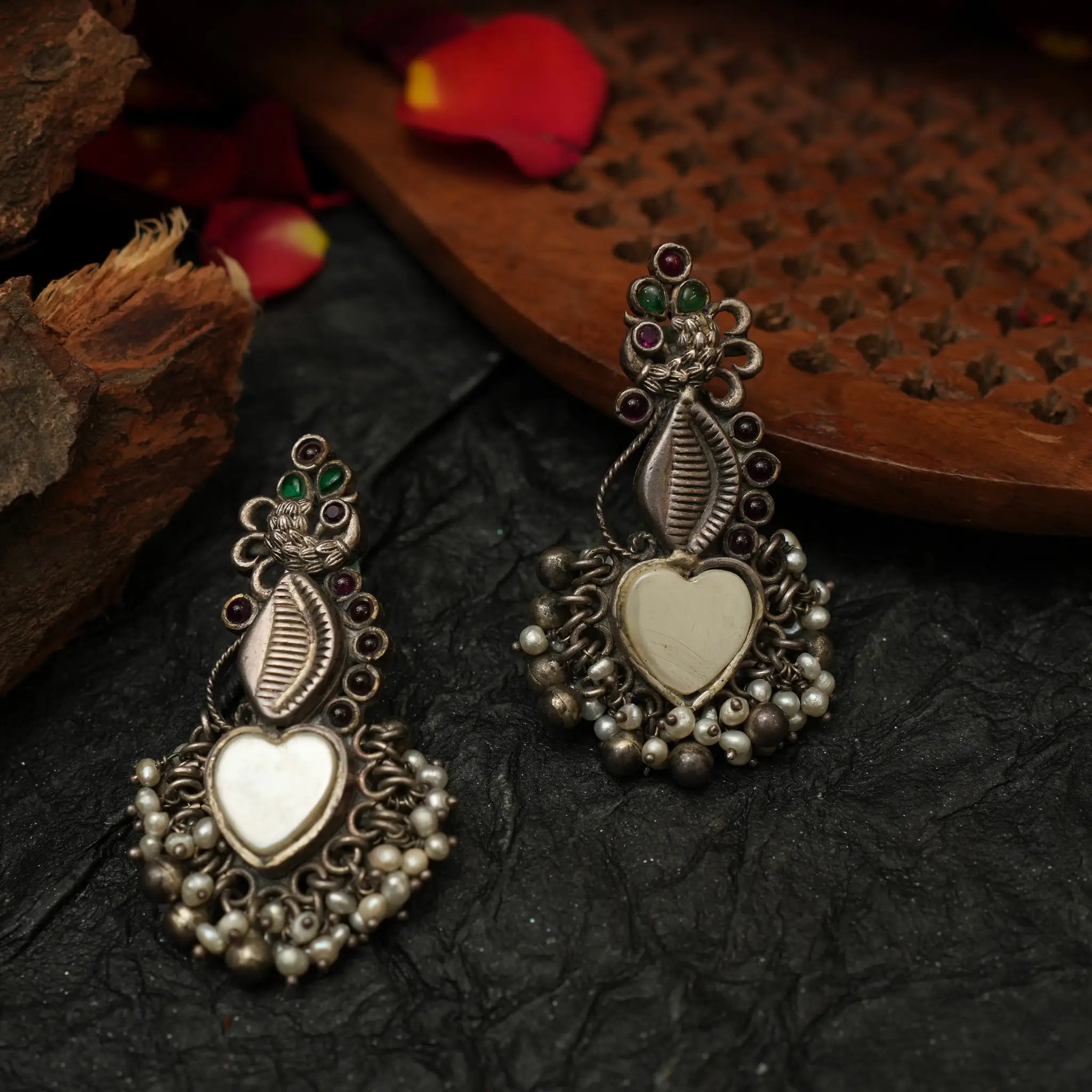 Silver Statement Earrings