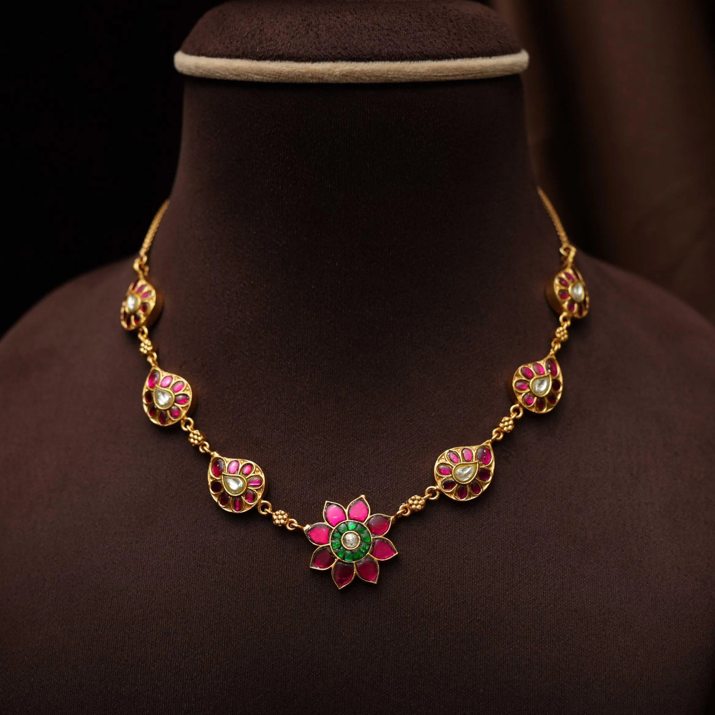 Siyav Polki Necklace