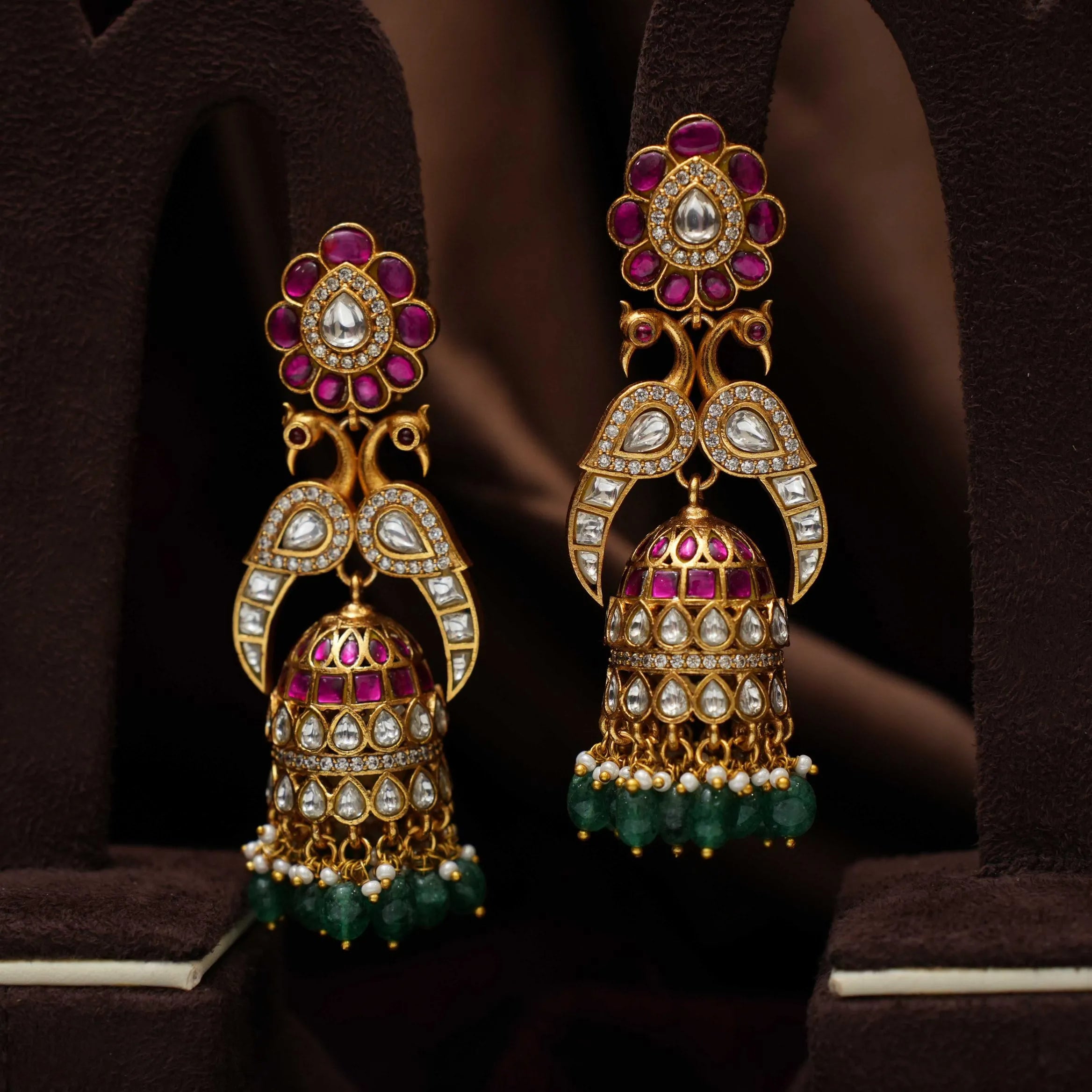 Skylar Polki Jhumka Earrings