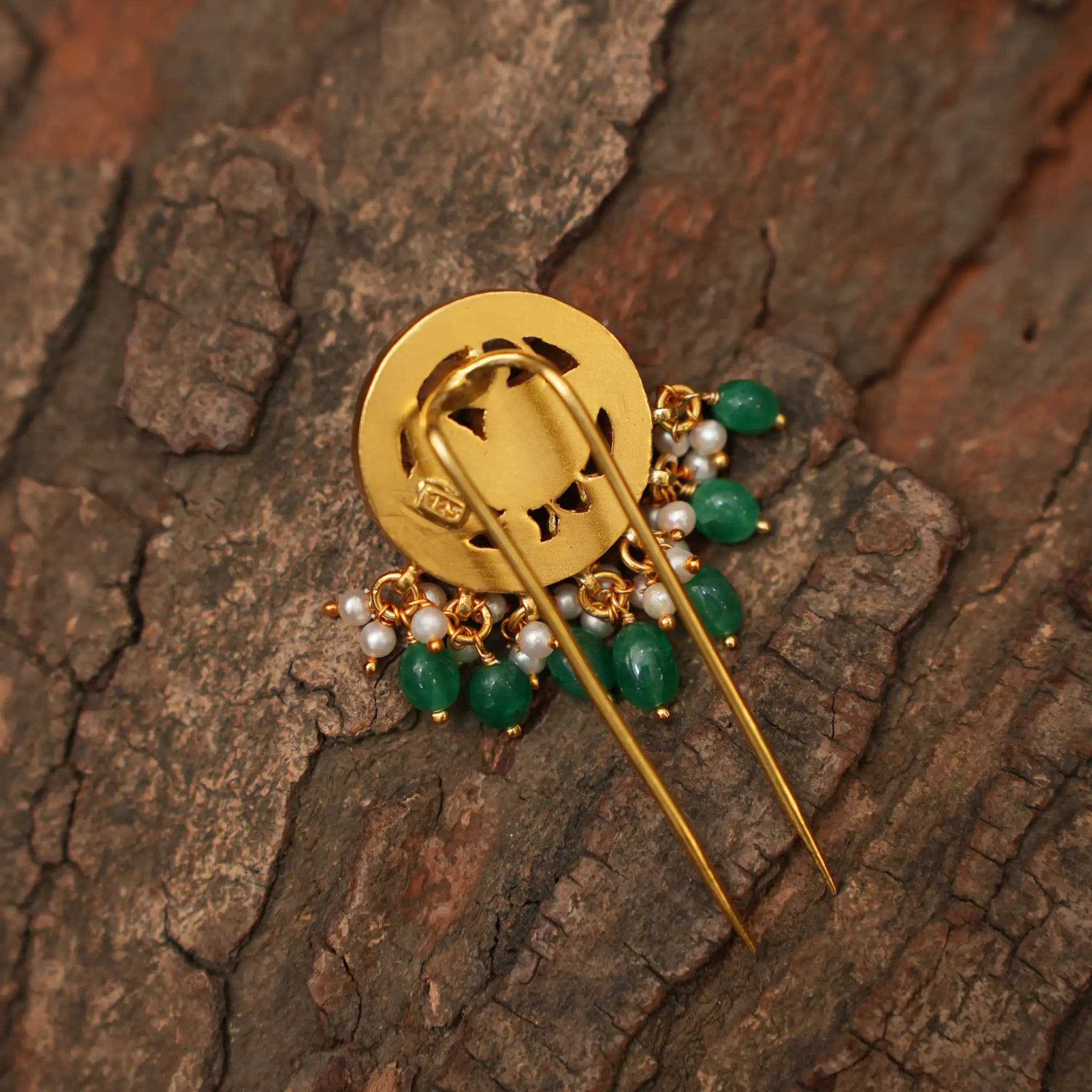 Srinika Silver Hair Pin