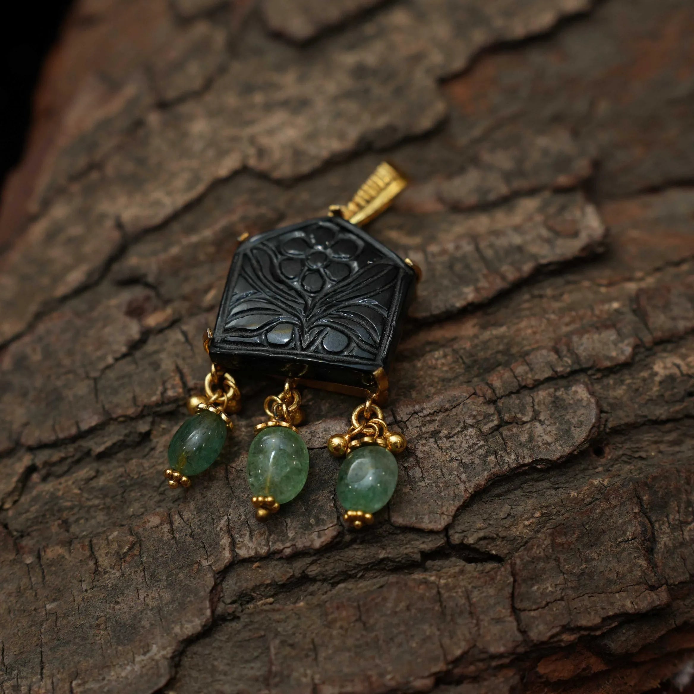 Srinisha Silver Pendant