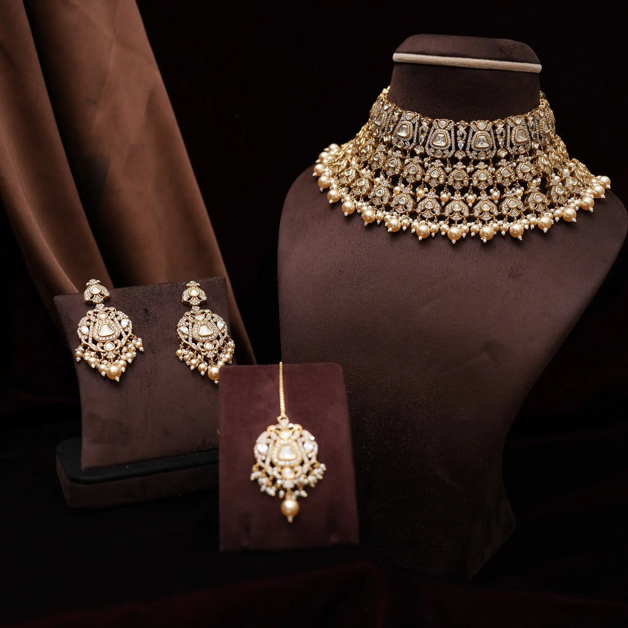 Srivani Statement Polki Choker