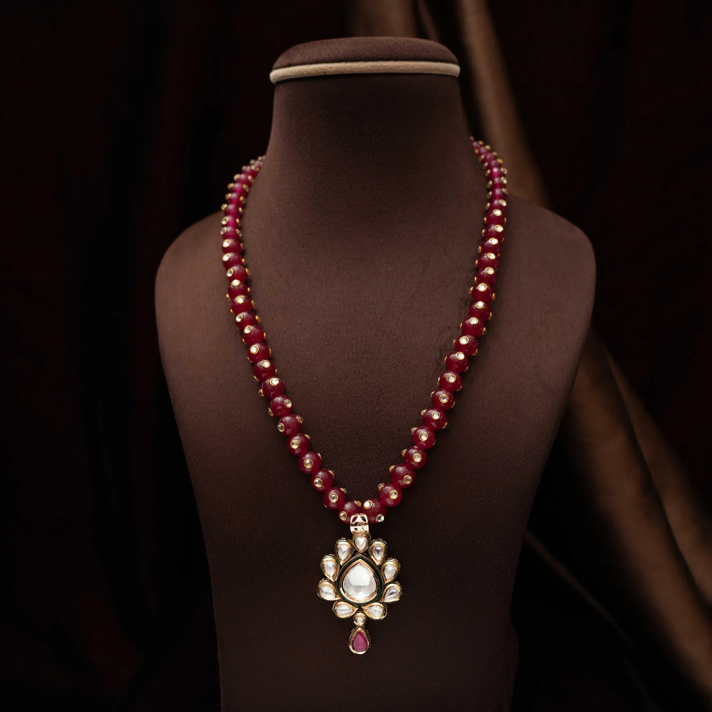 Sriya Beaded Kundan Necklace