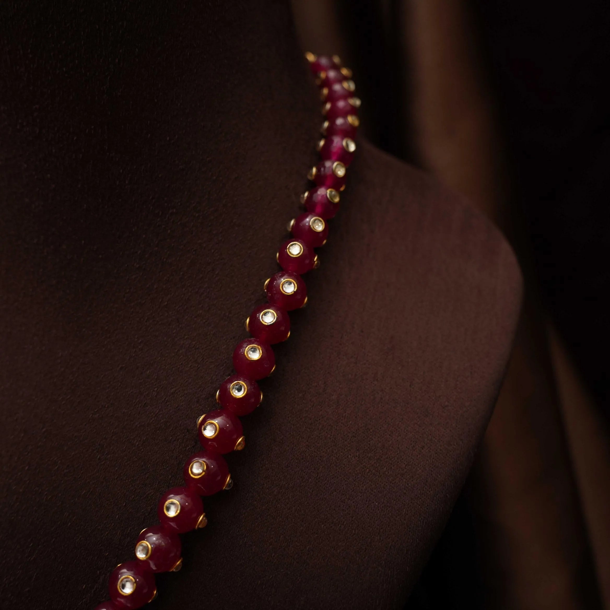 Sriya Beaded Kundan Necklace