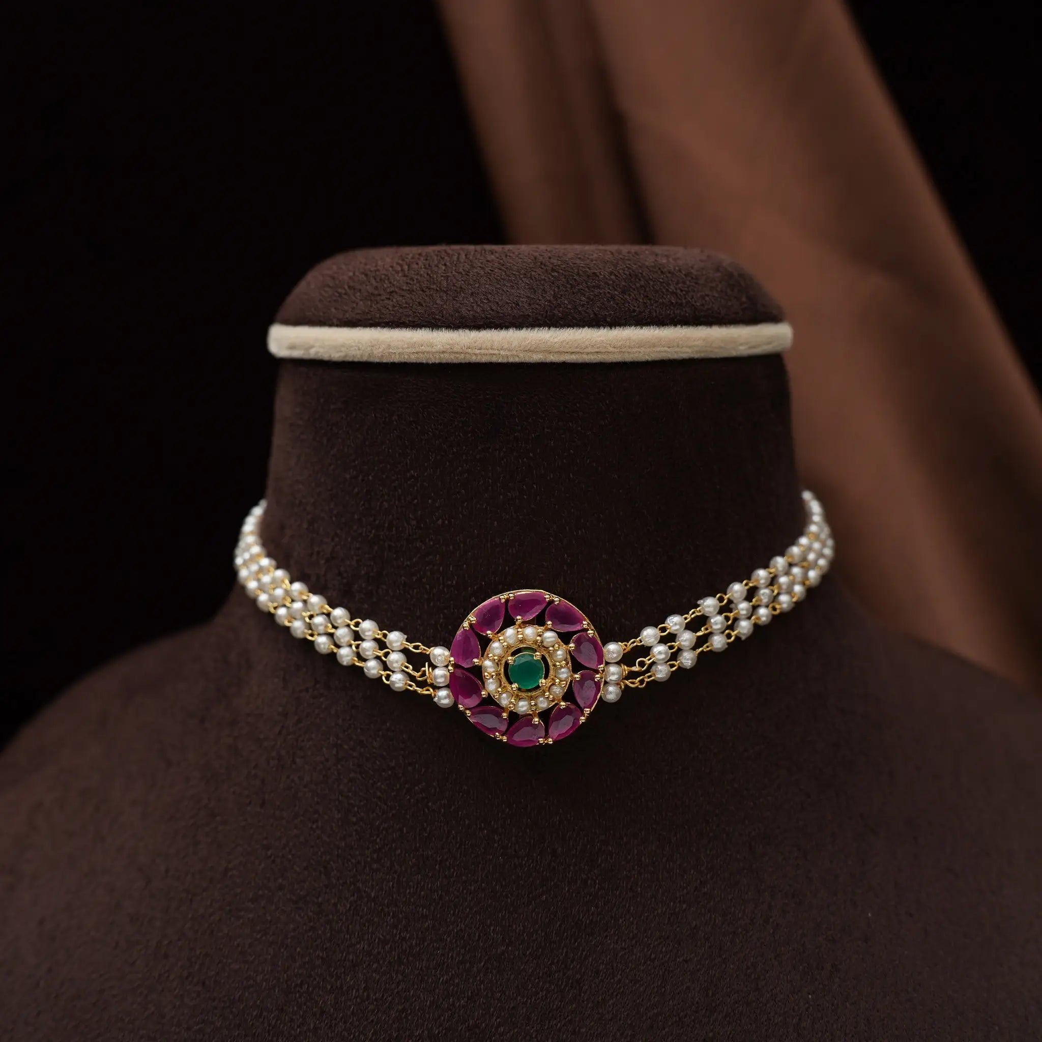 Stella Beaded Choker
