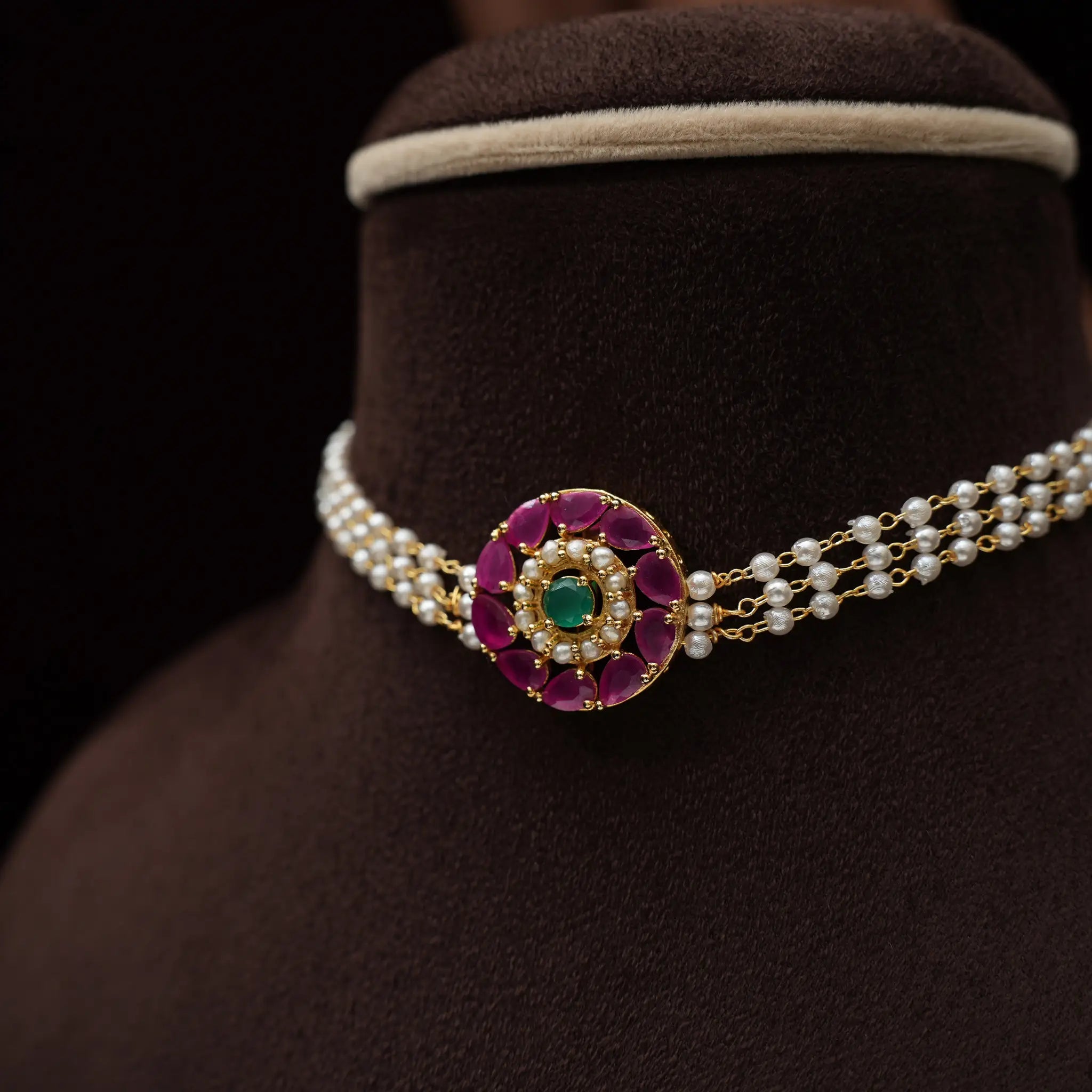 Stella Beaded Choker