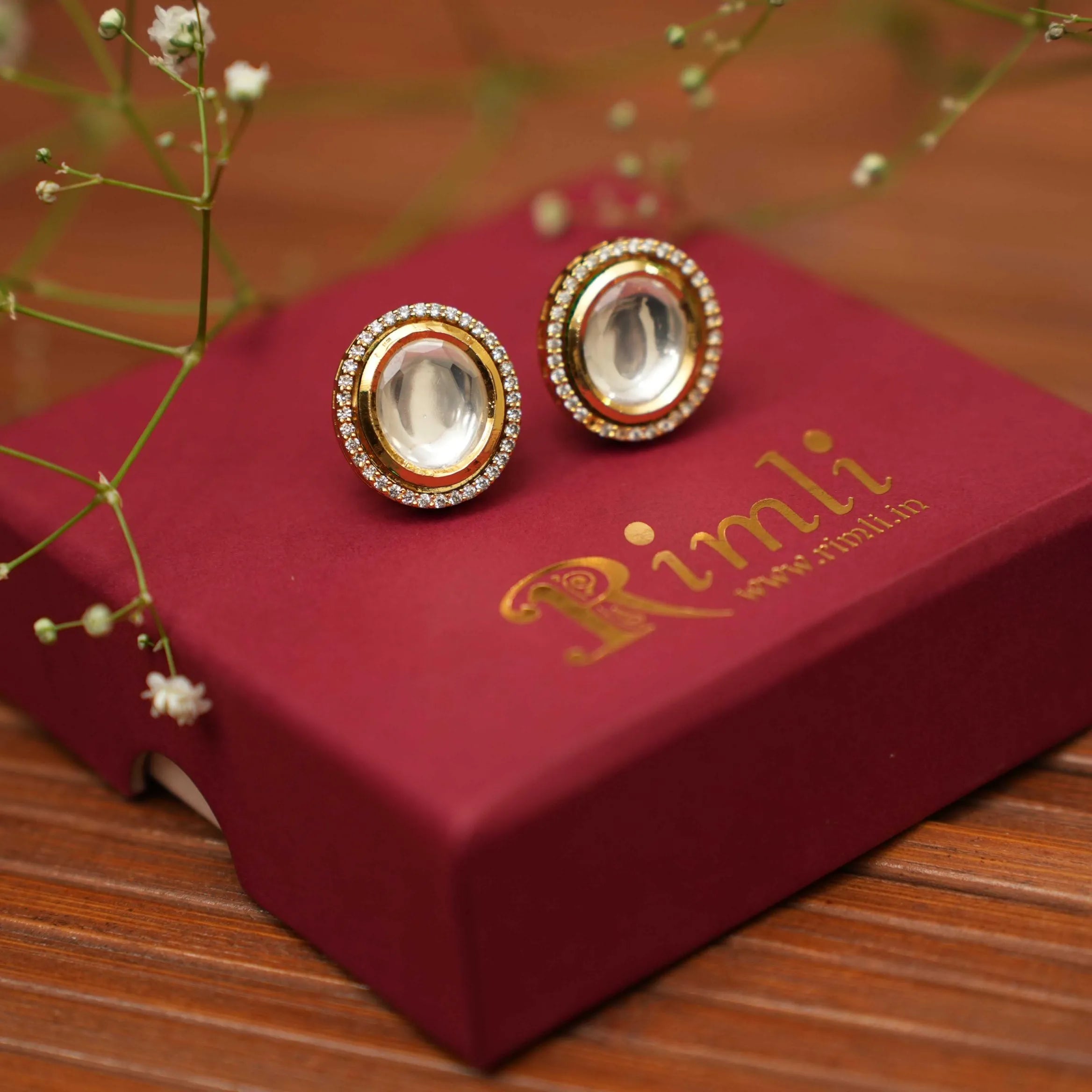 Sunita Beaded Choker Set - Grey