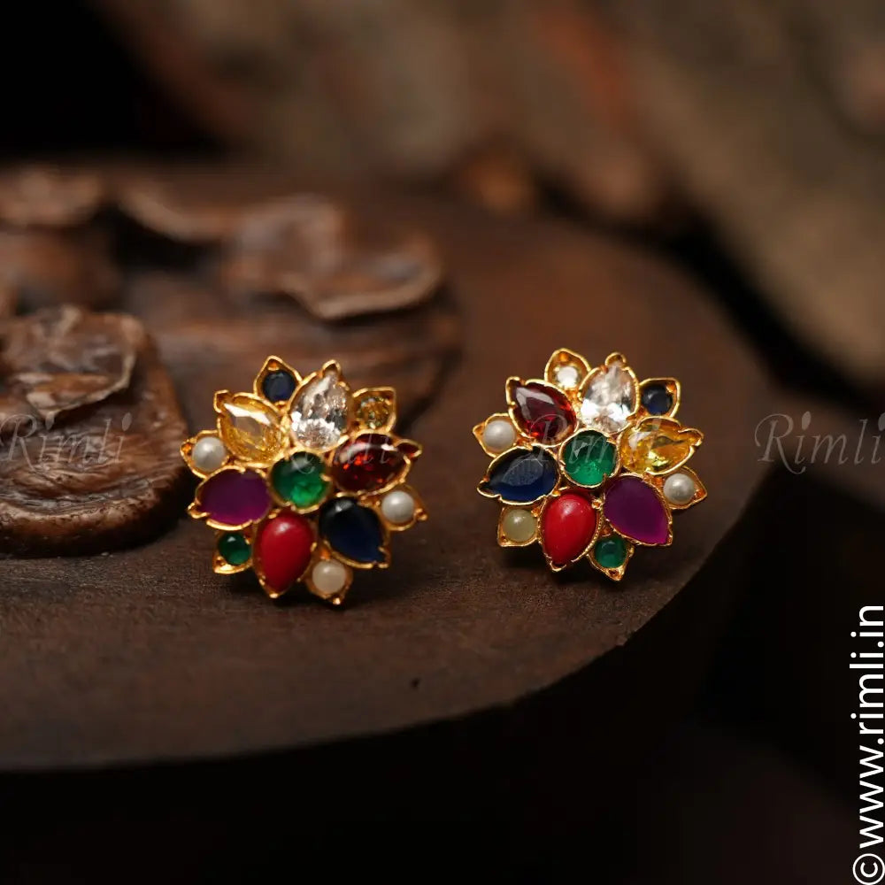 Swara Silver Ear Stud - Rimli Boutique