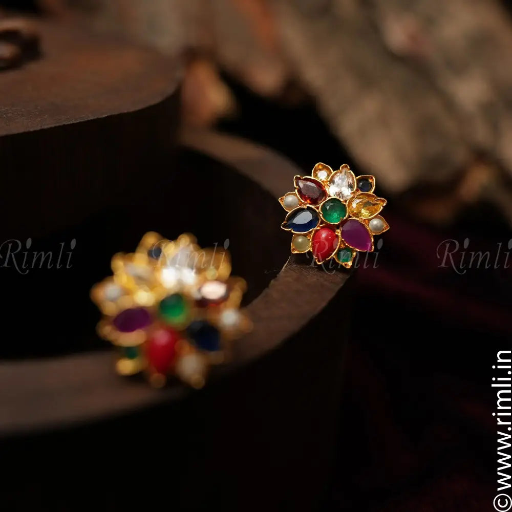 Swara Silver Ear Stud - Rimli Boutique