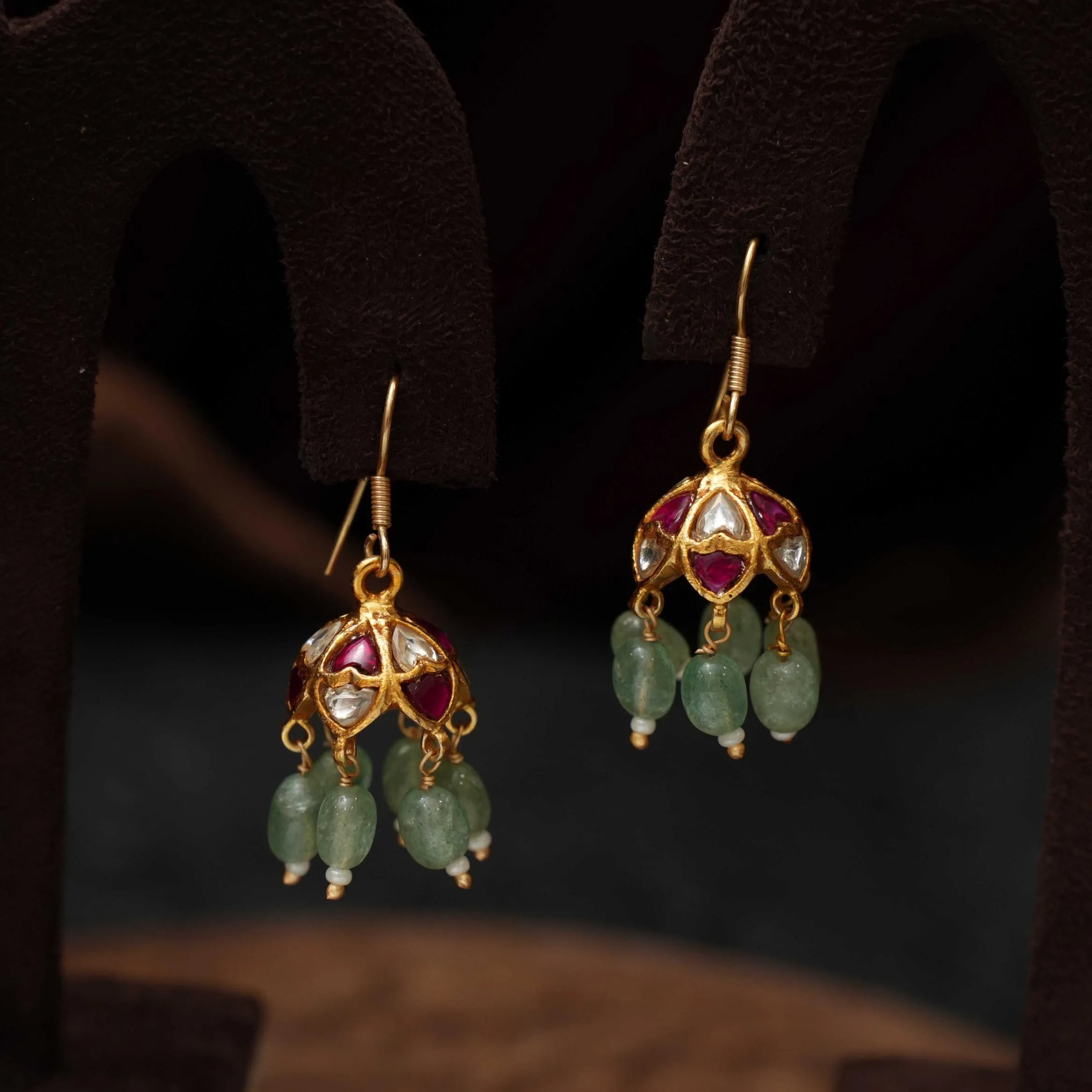 Swara Silver Hoop Earrings