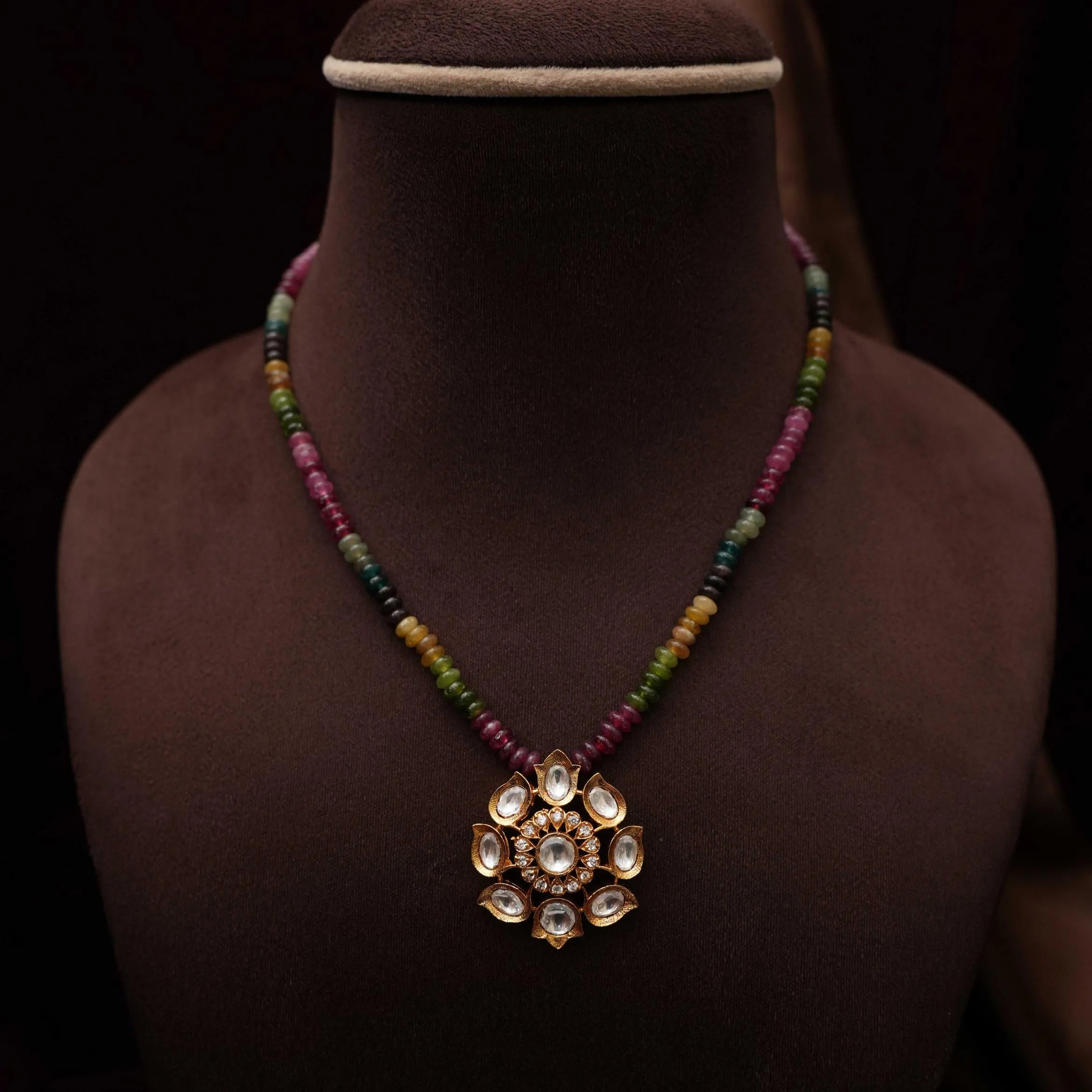 Swarali Beaded Necklace