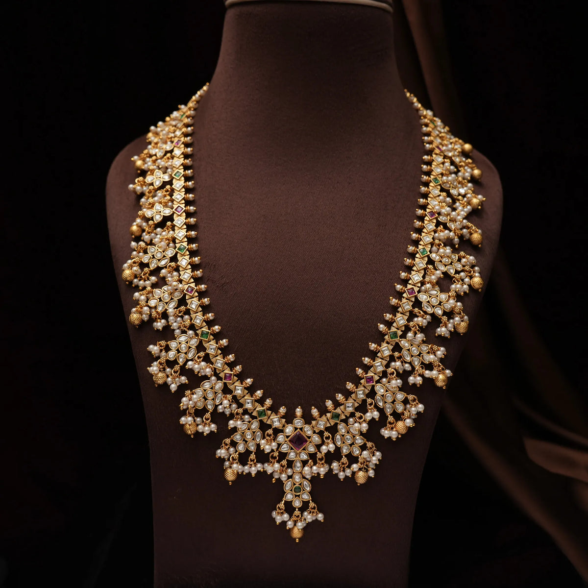 Swasti Antique Guttupusulu Necklace