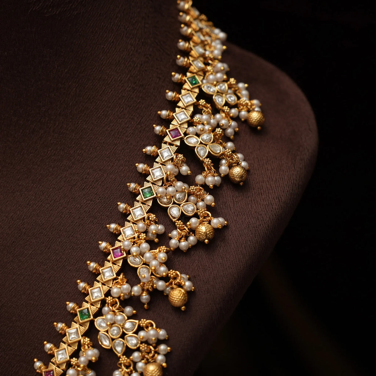 Swasti Antique Guttupusulu Necklace