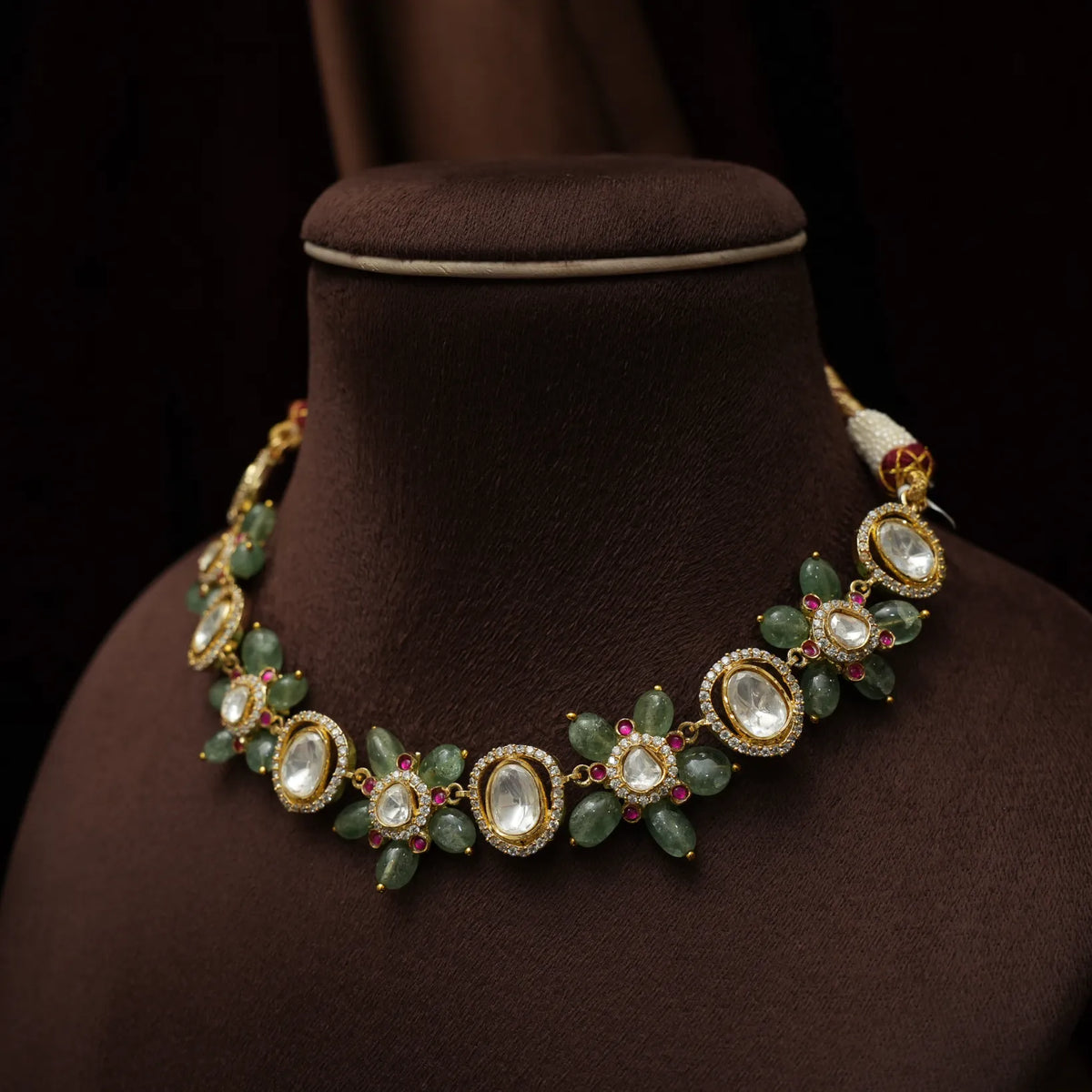 Taisiya Victorian Polki Necklace