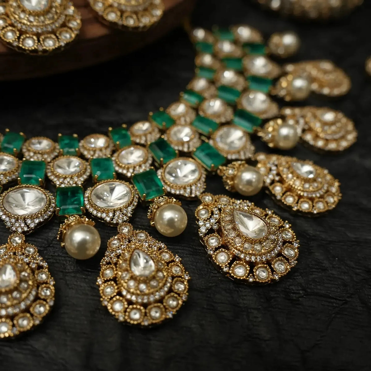 Taneesha Victorian Polki Necklace
