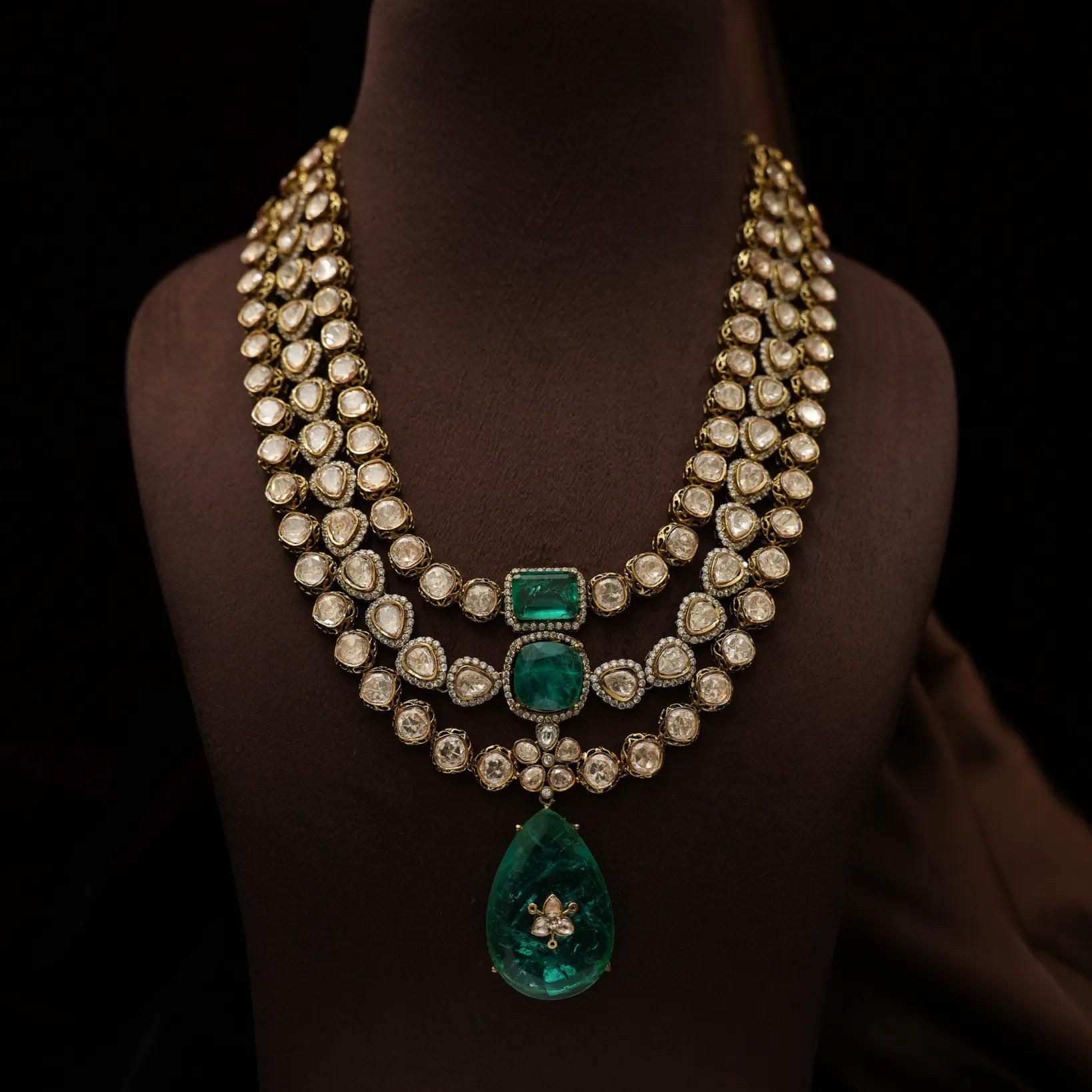 Tanmay Victorian Layered Necklace
