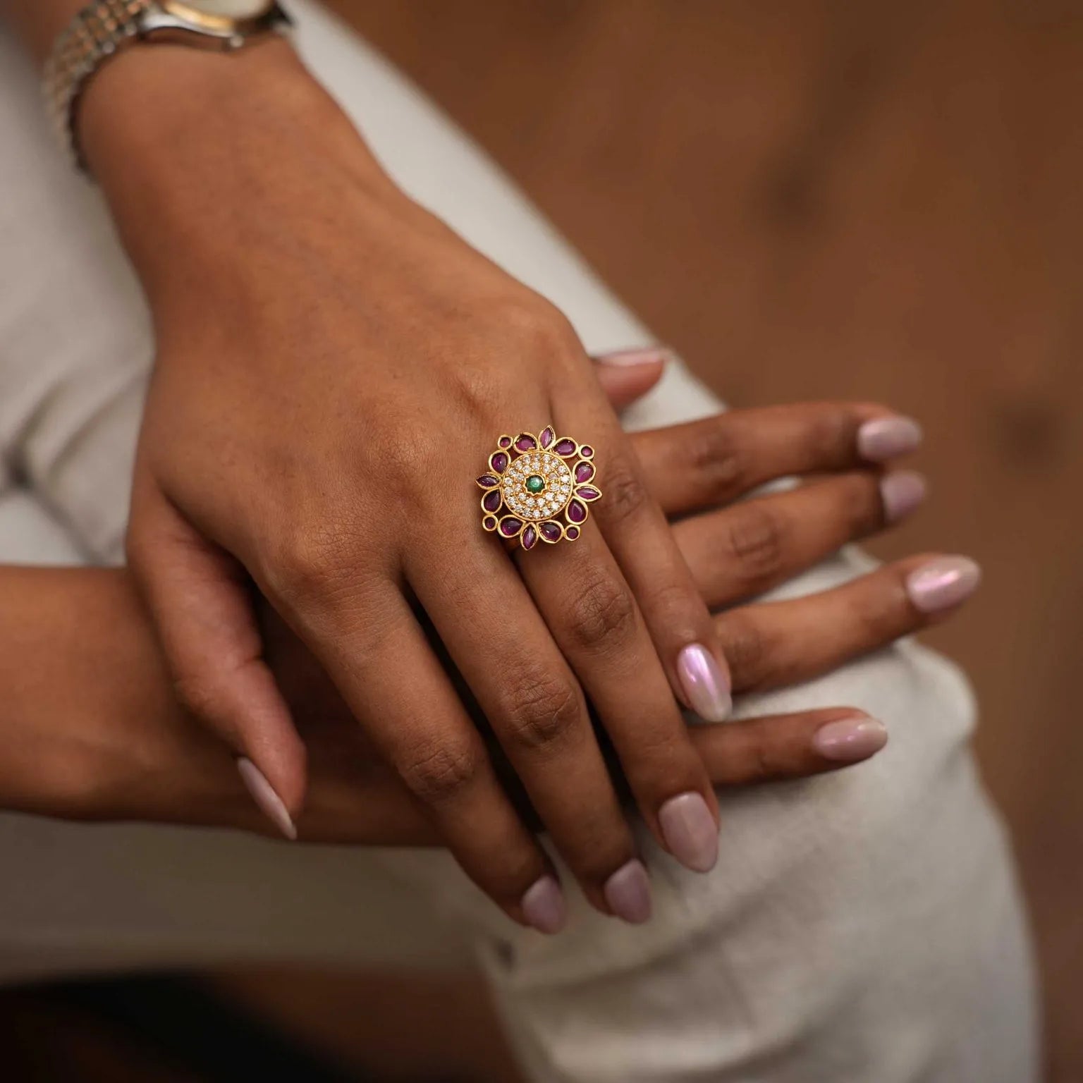 Tanu Antique Ring - Rimli Boutique